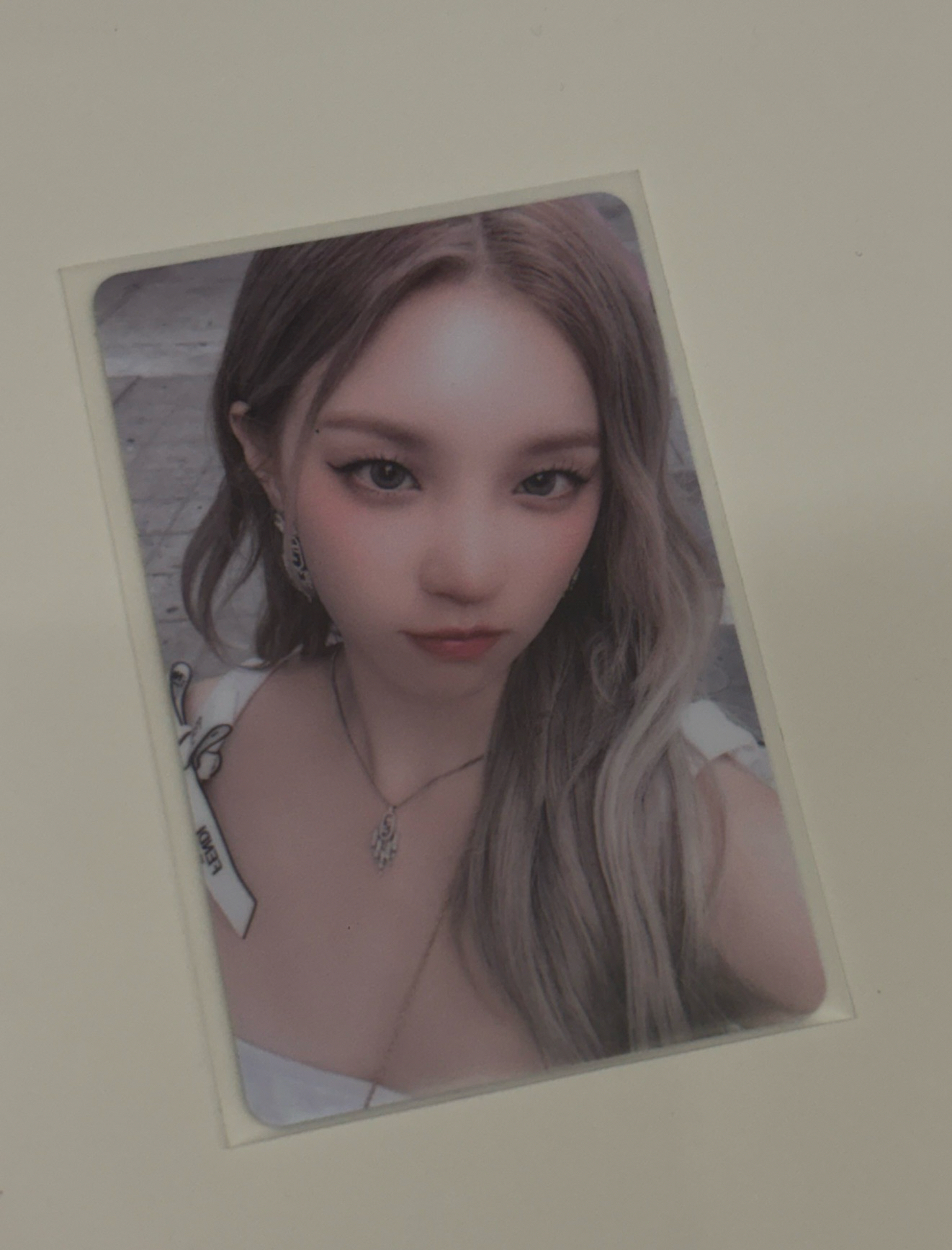 🍓i-dle 雨琦 小狗 wm幸運卡 