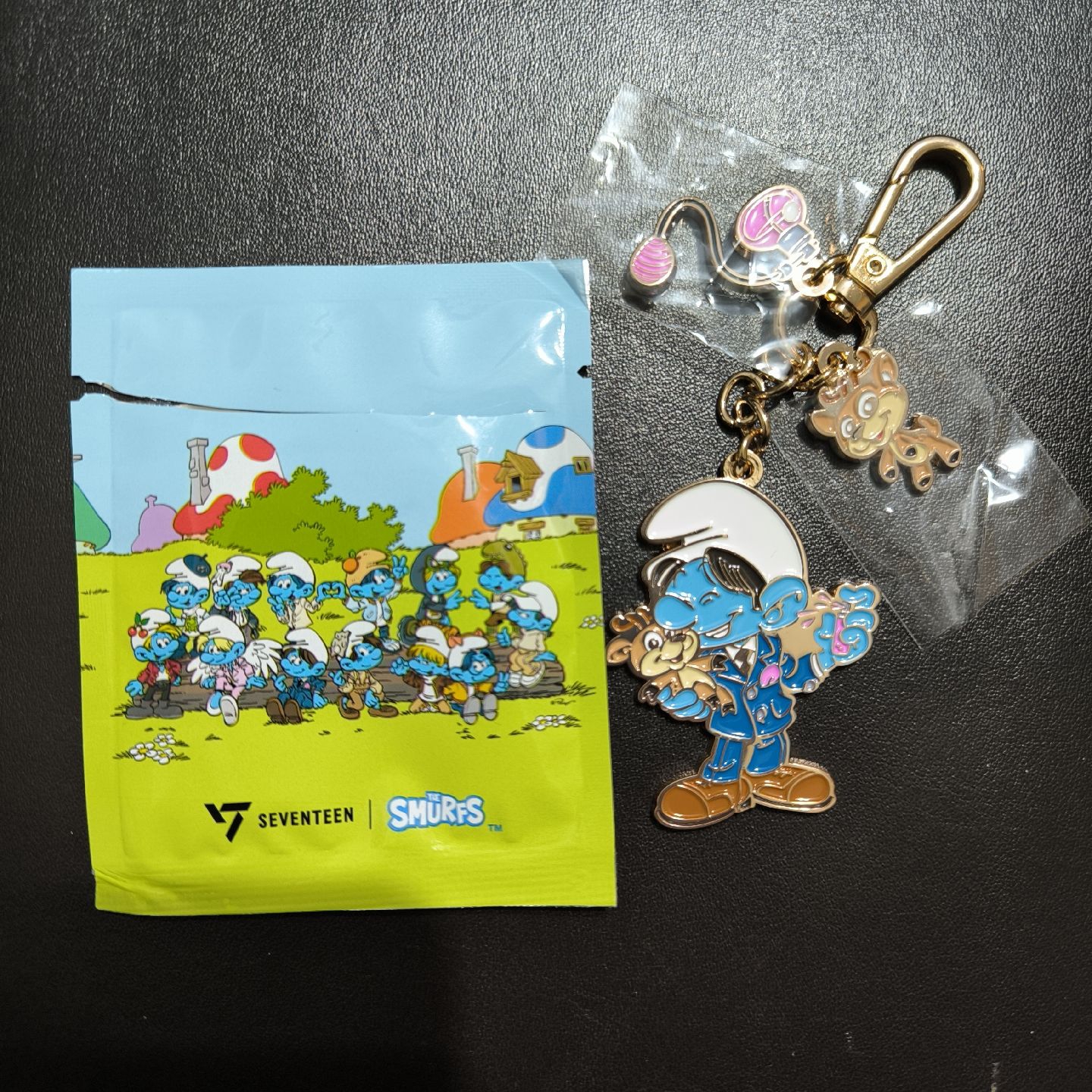 秀藍色小精靈 吊飾 