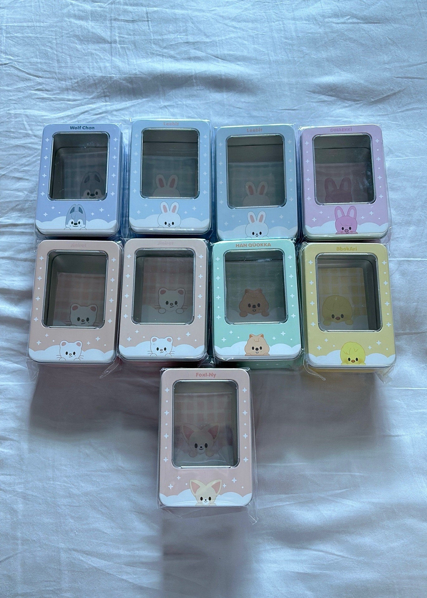 Stray Kids安可場周邊-燦 鐵盒含卡