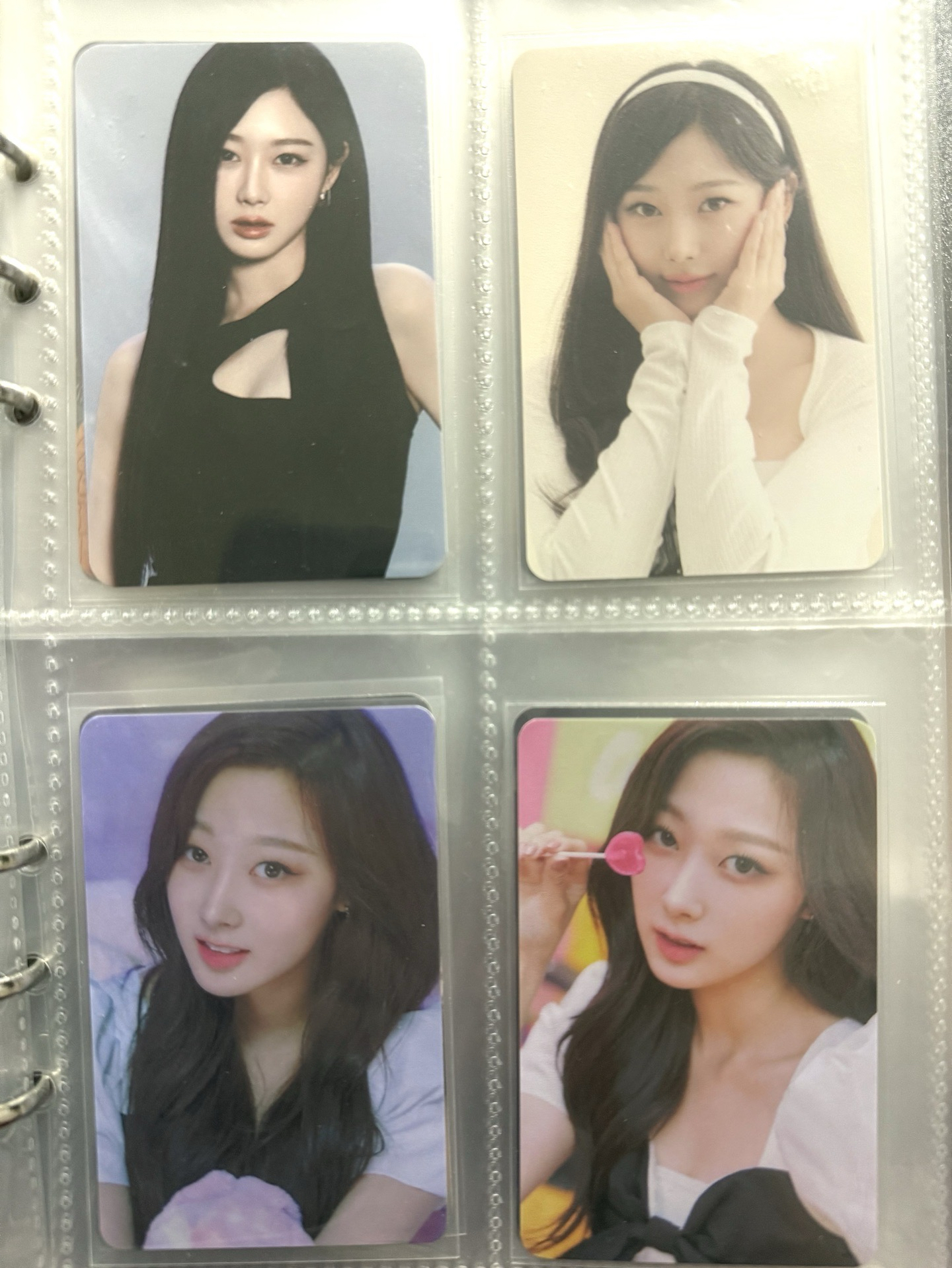 aespa 吉官拍四張一起出