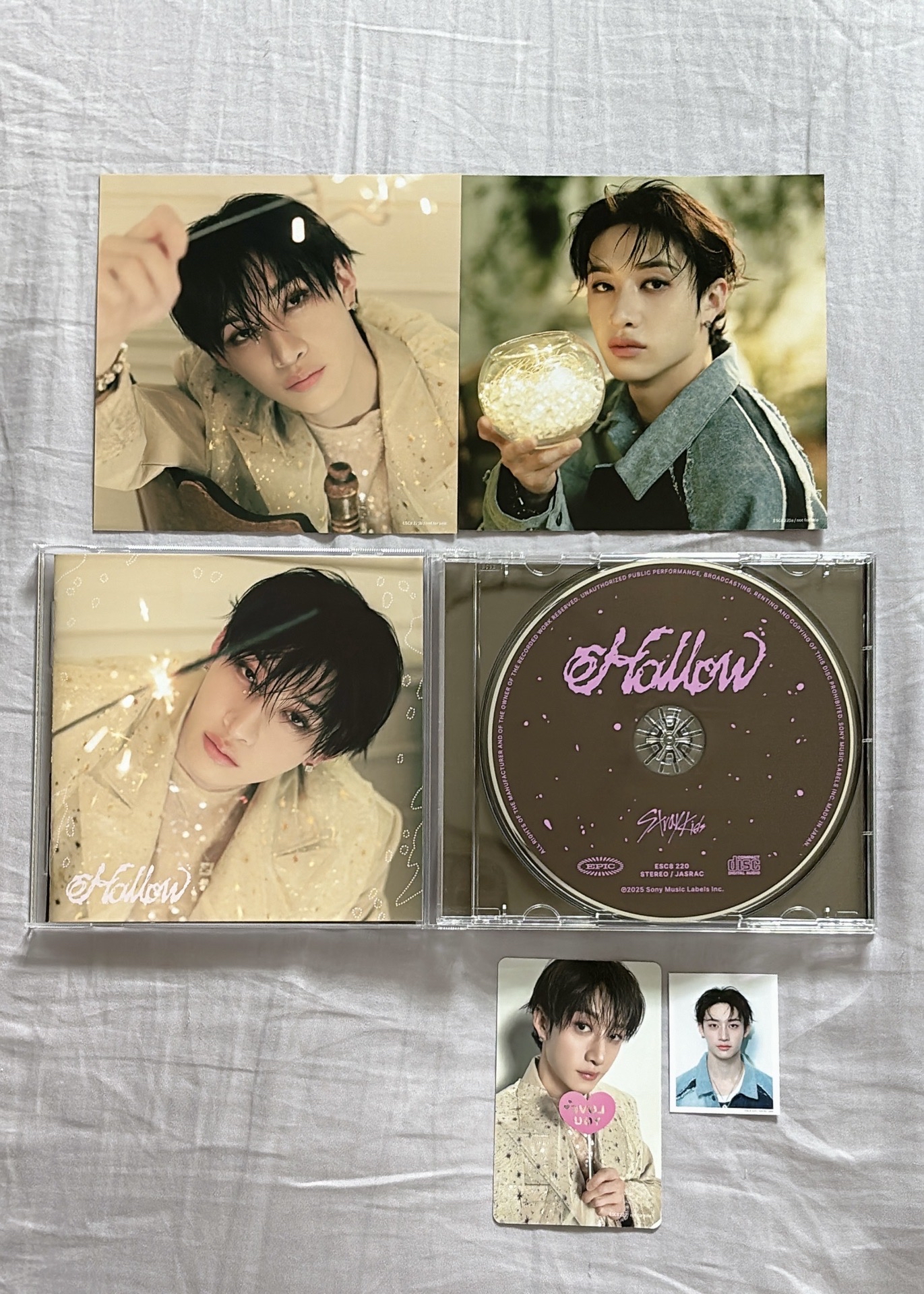 Stray Kids日專Hollow-FC單封燦(含特典卡)