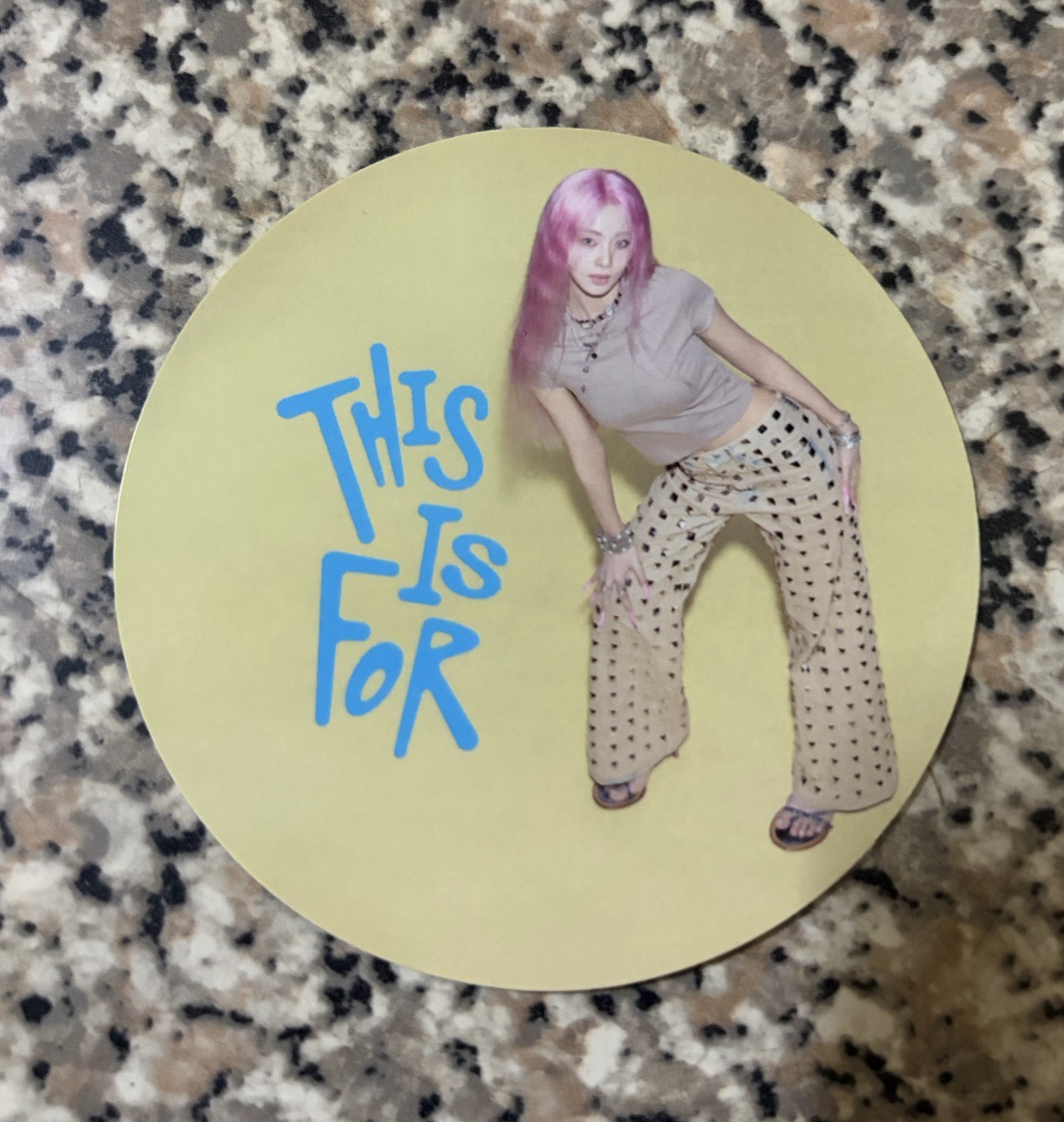 solo迷一 jyp Nemo特典+貼紙 （子瑜）