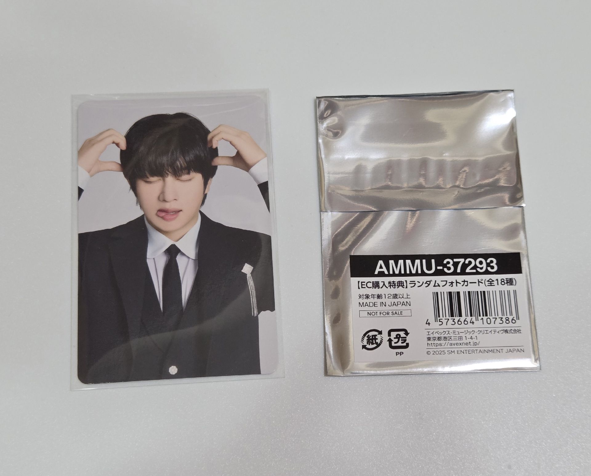 SUPER JUNIOR mu-mo shop 線上 滿額特典卡 希澈