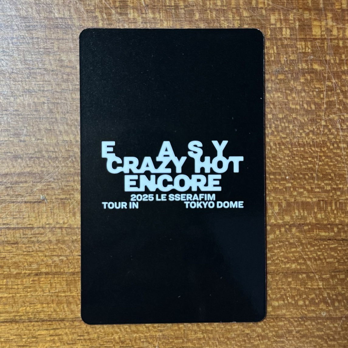 25‘巡迴 日咖 東蛋安可 幸運卡 冷凍導用