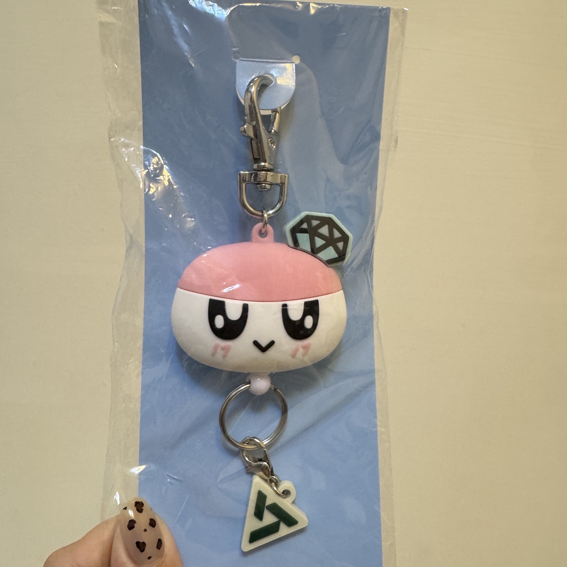 蹦蹦伸縮鑰匙圈