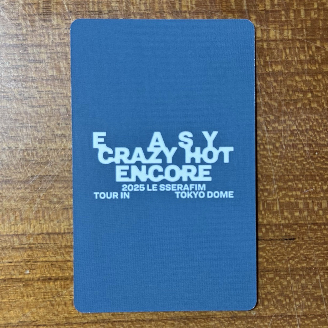 25‘巡迴 東蛋安可 場限卡 Day2