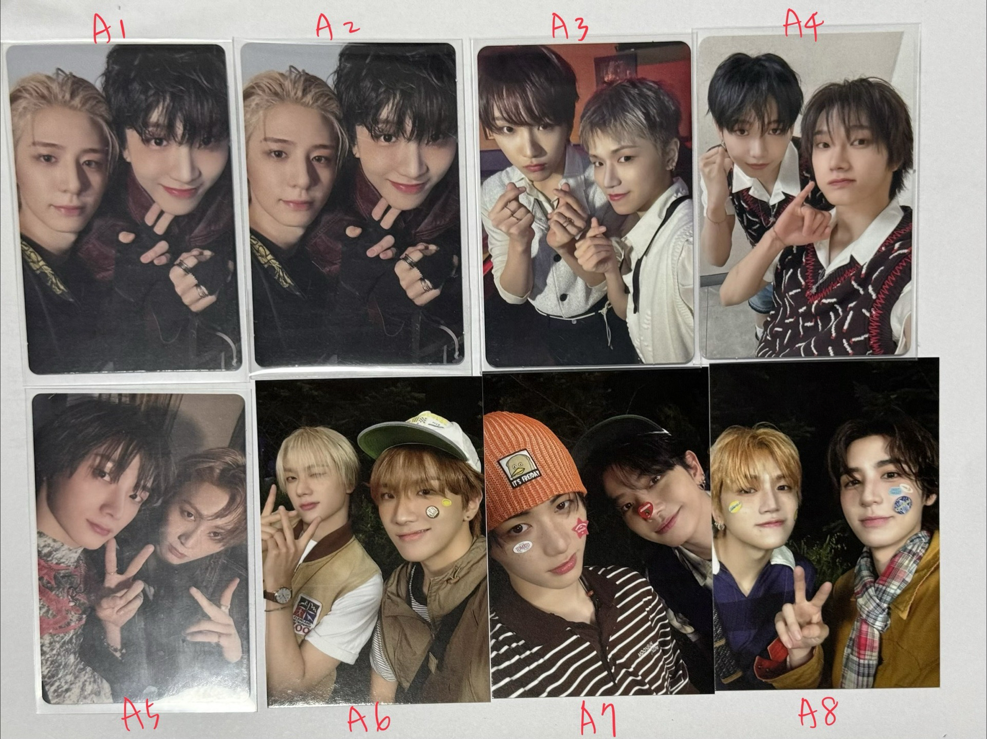 BOYNEXTDOOR 雙人卡（不拆售）