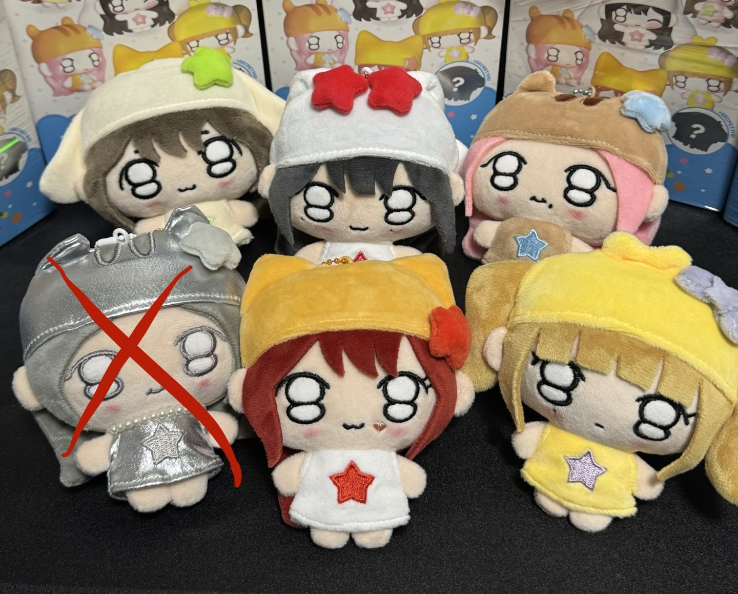 IVE娃專怜員安秋栗一套（缺瑞