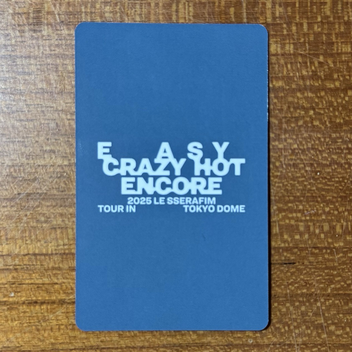 25‘巡迴 東蛋安可 場限卡 Day2