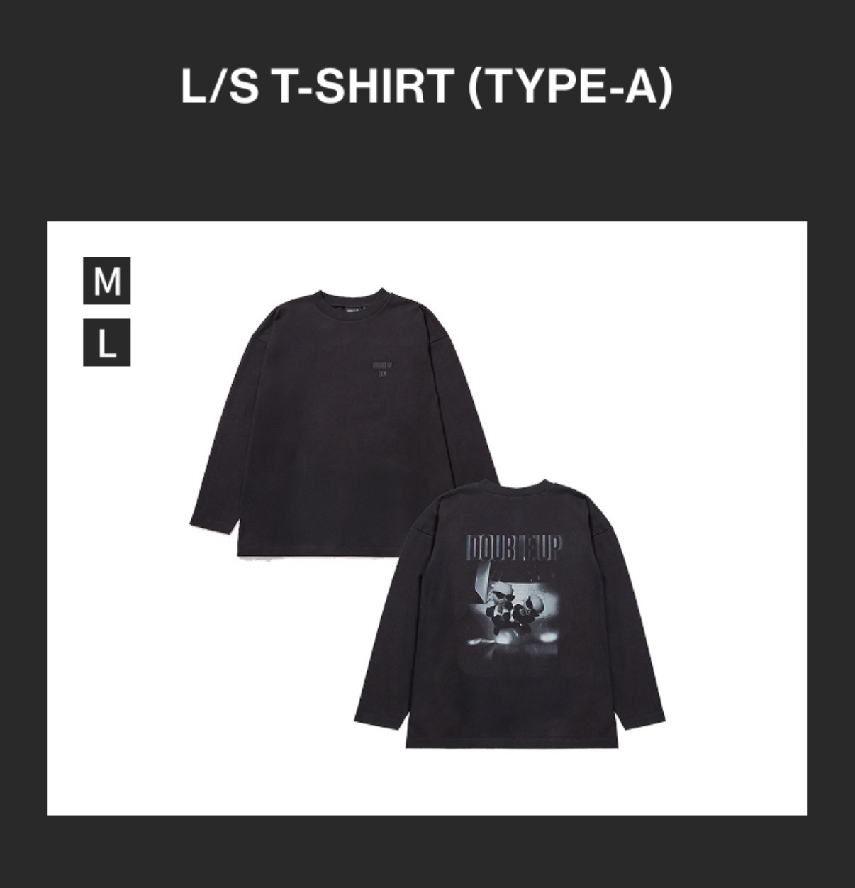 CxM double up日本限定T TYPE-A M號