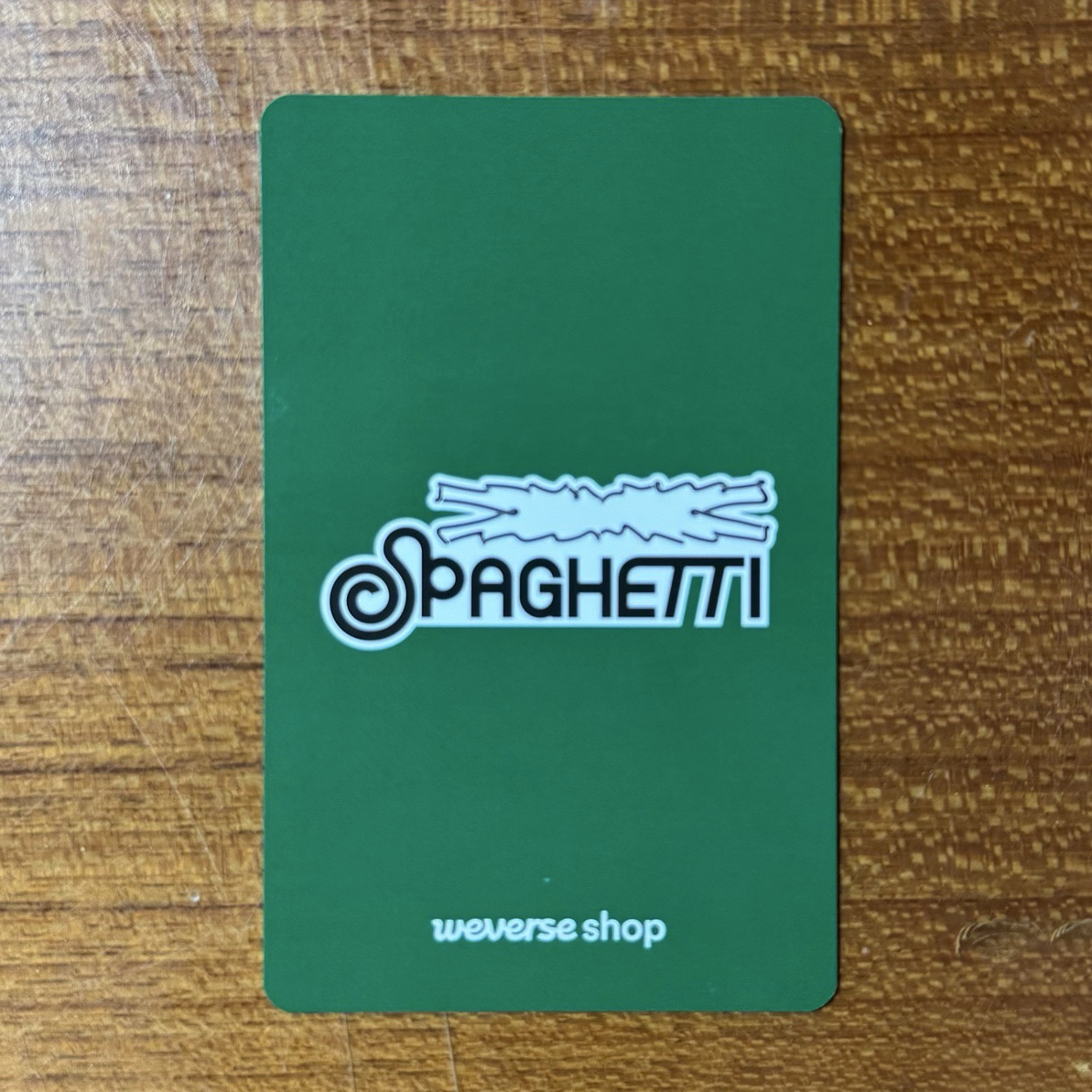 SPAGHETTI YT 2.0 特典卡 (葉)