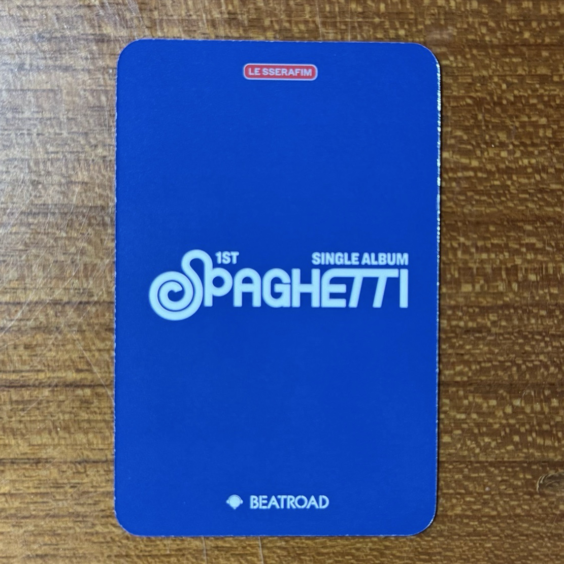 SPAGHETTI br 簽售卡（采）