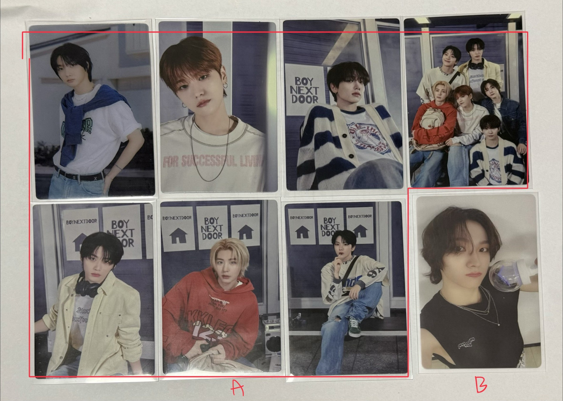 BOYNEXTDOOR 隨機卡 飯咪卡(不拆售）