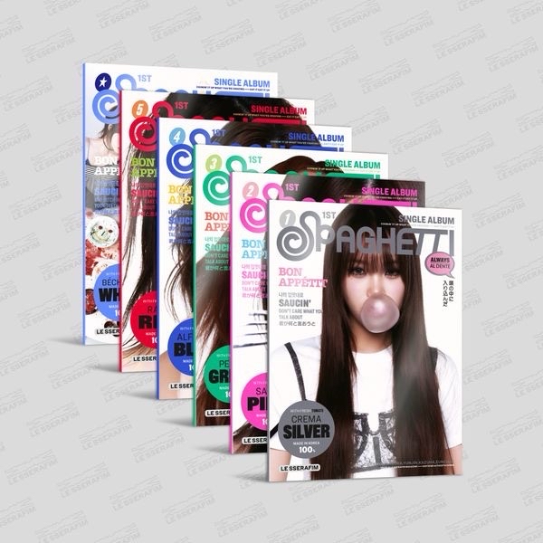 SPAGHETTI 專輯 單封版 一套