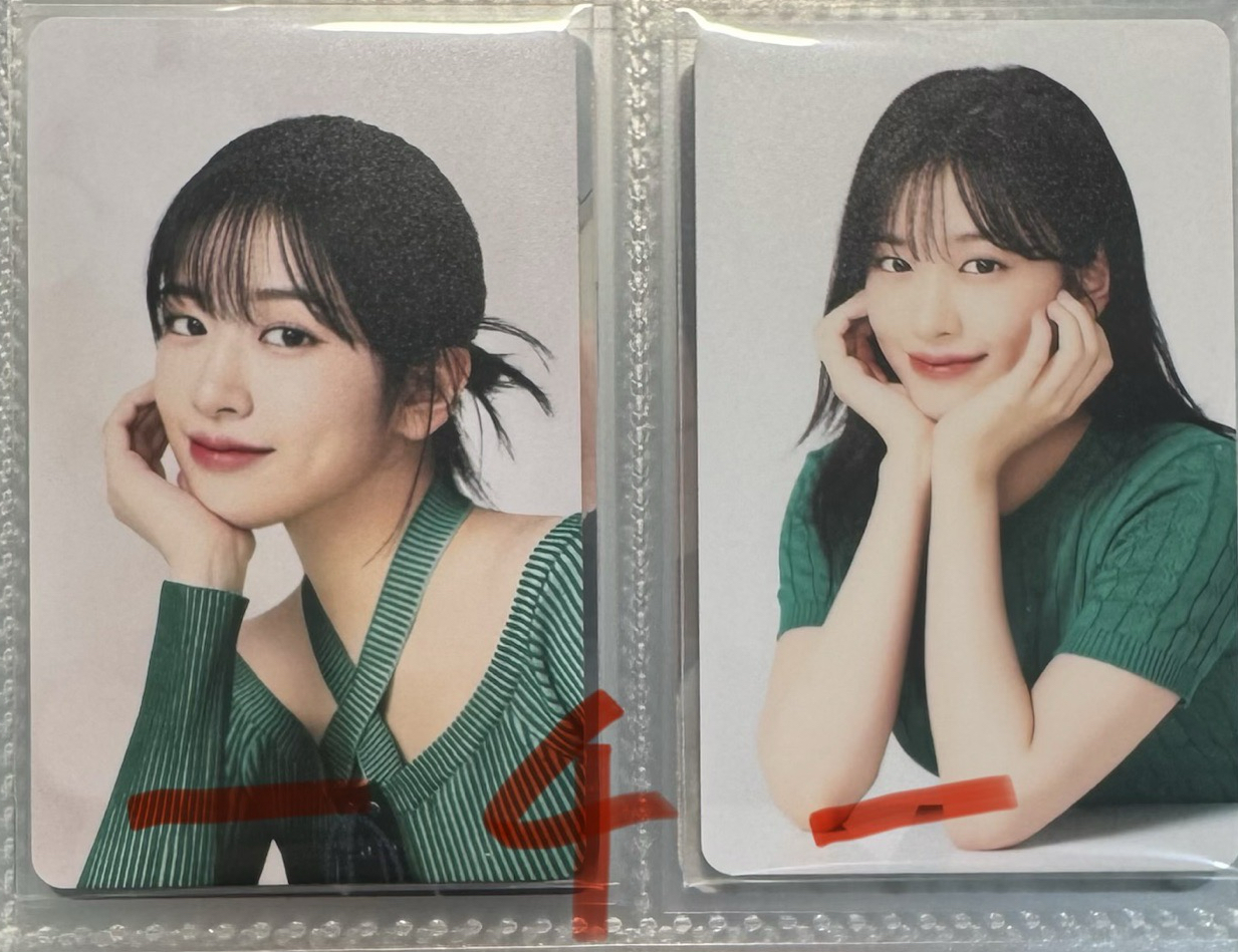 4.韓亞銀行代言兩張