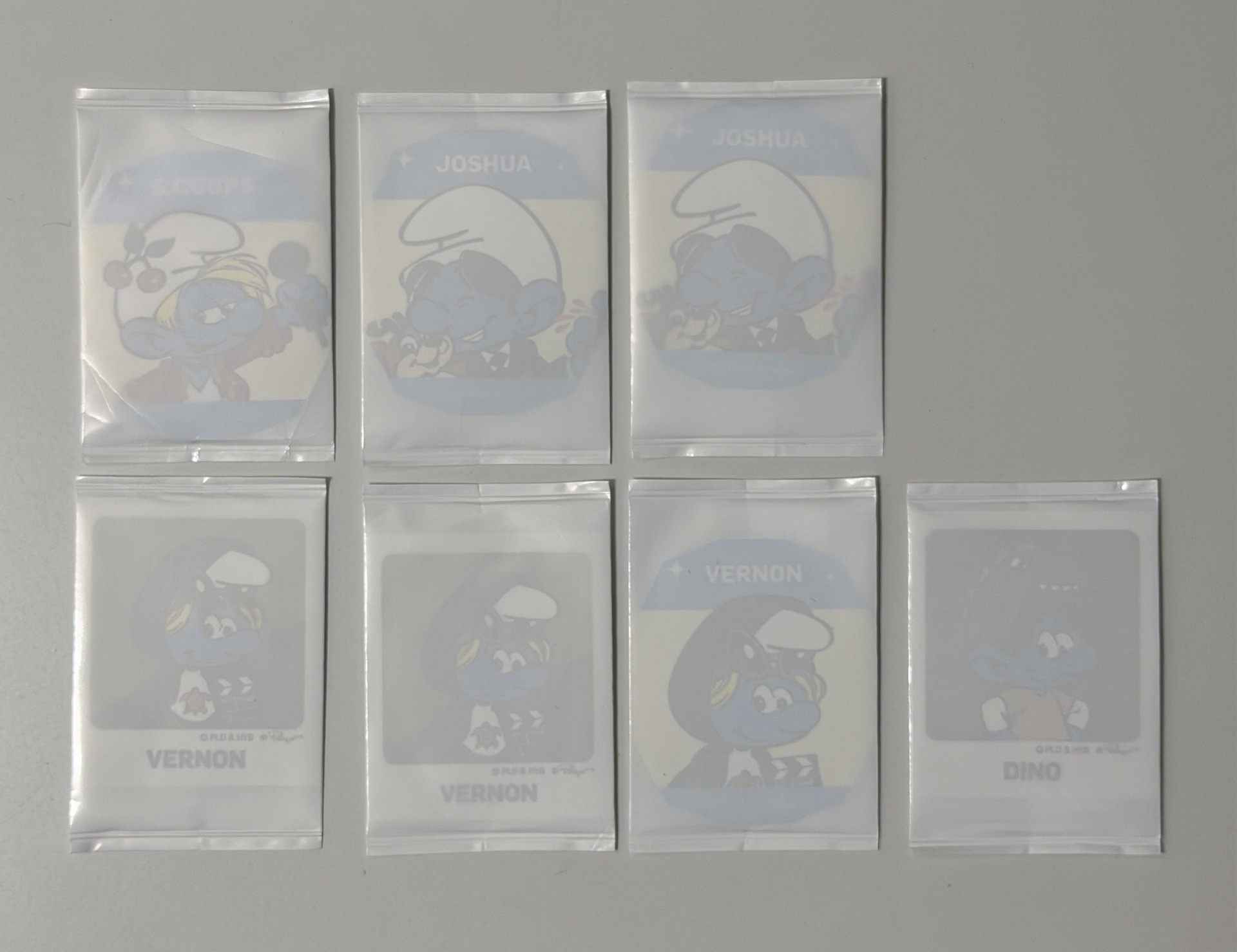 藍色小精靈貼紙