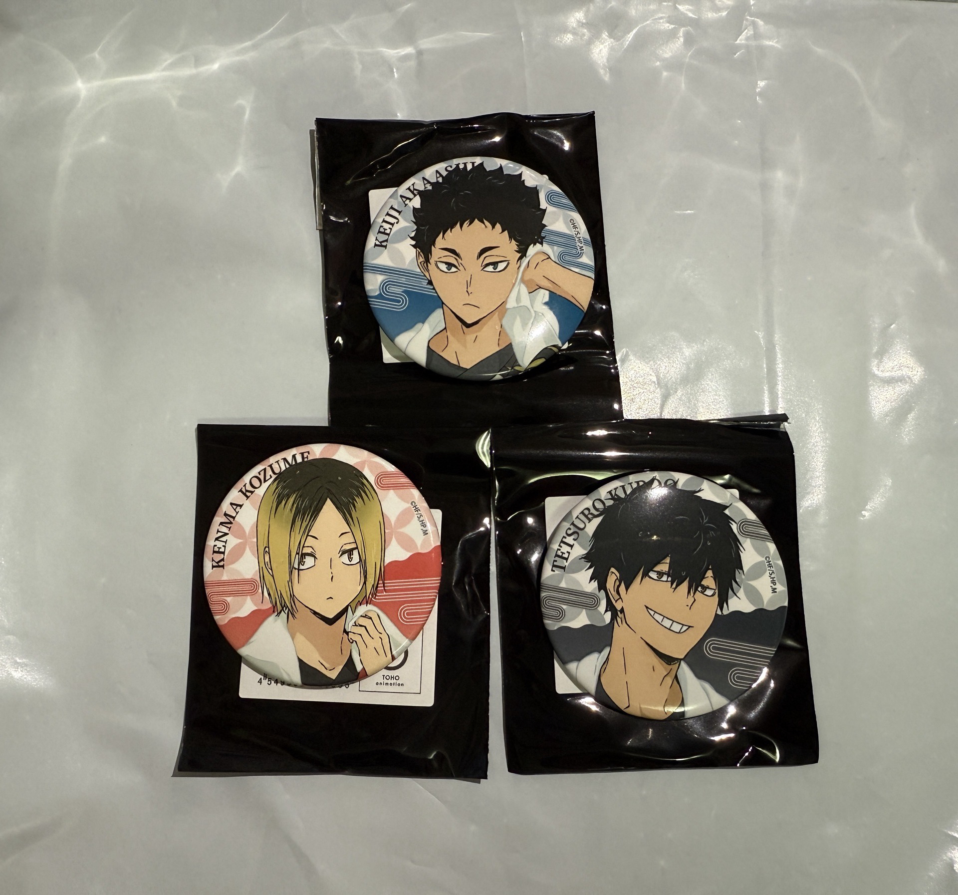 排球少年極樂湯徽章