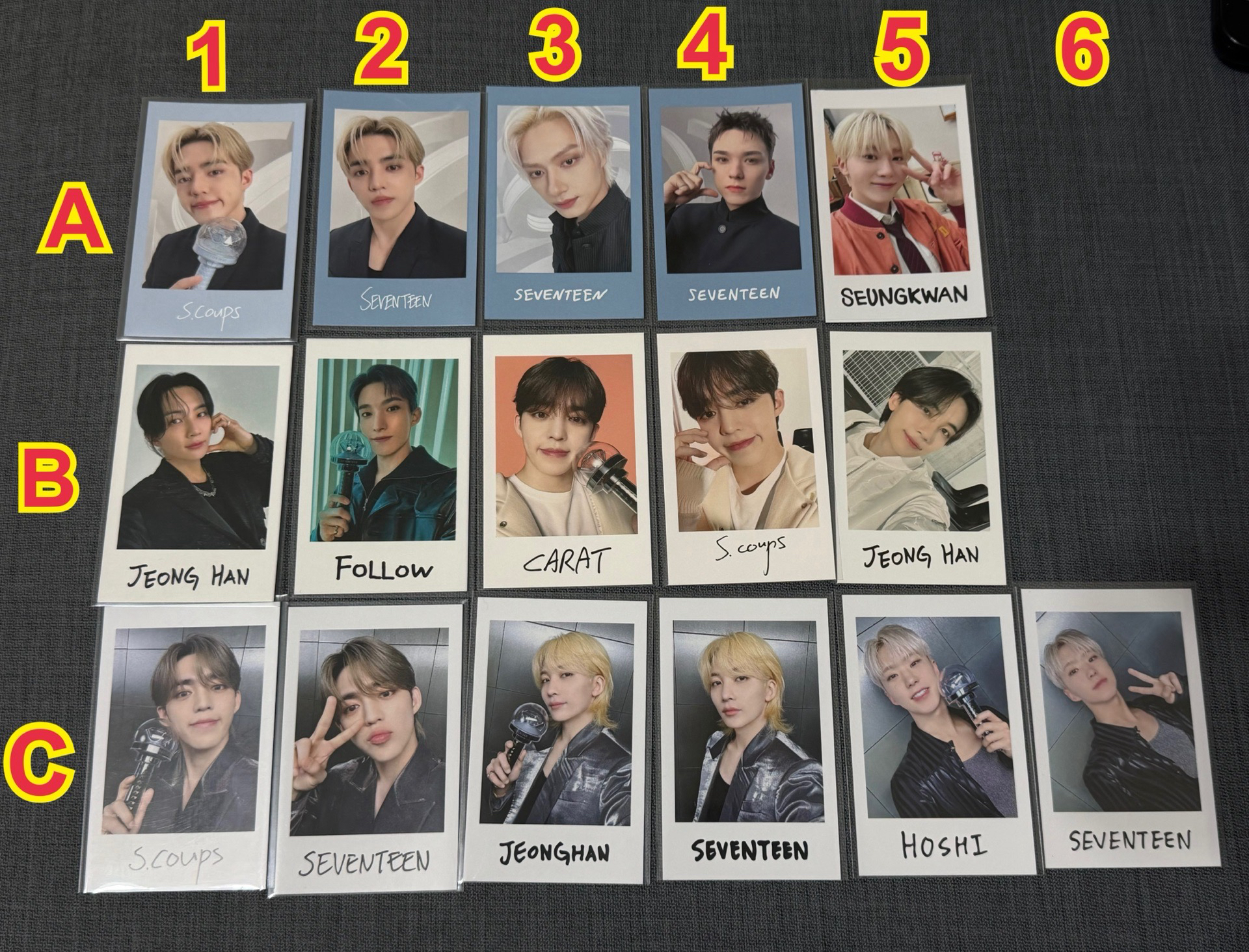 Seventeen New/Holiday/Follow/Follow again/RH拍立得(Part1)