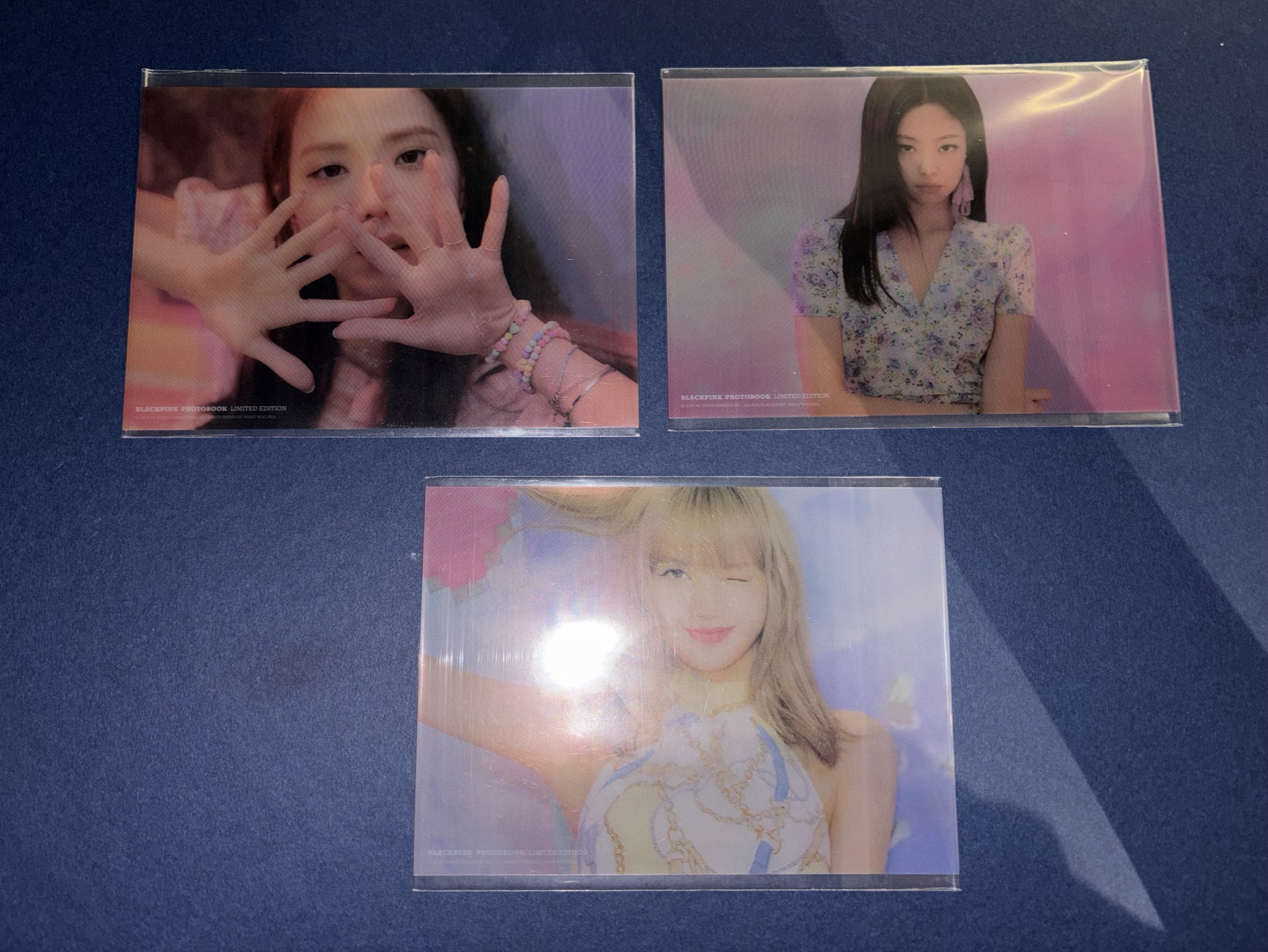 BLACKPINK PB透卡明信片