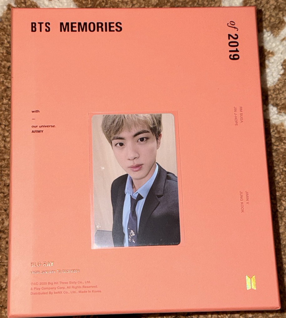 2019藍光回憶錄 單小卡JIN 