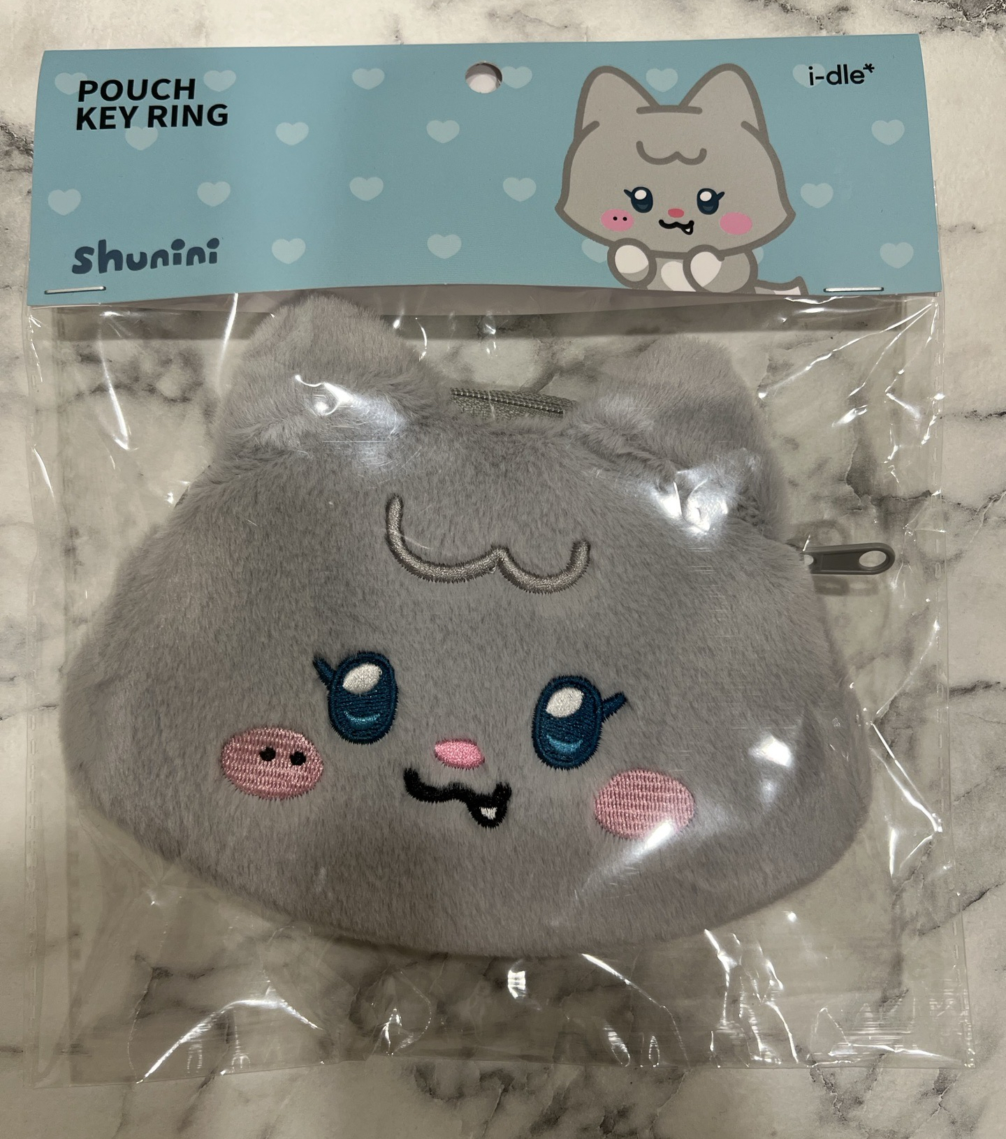 i-dle展覽 鑰匙圈錢包