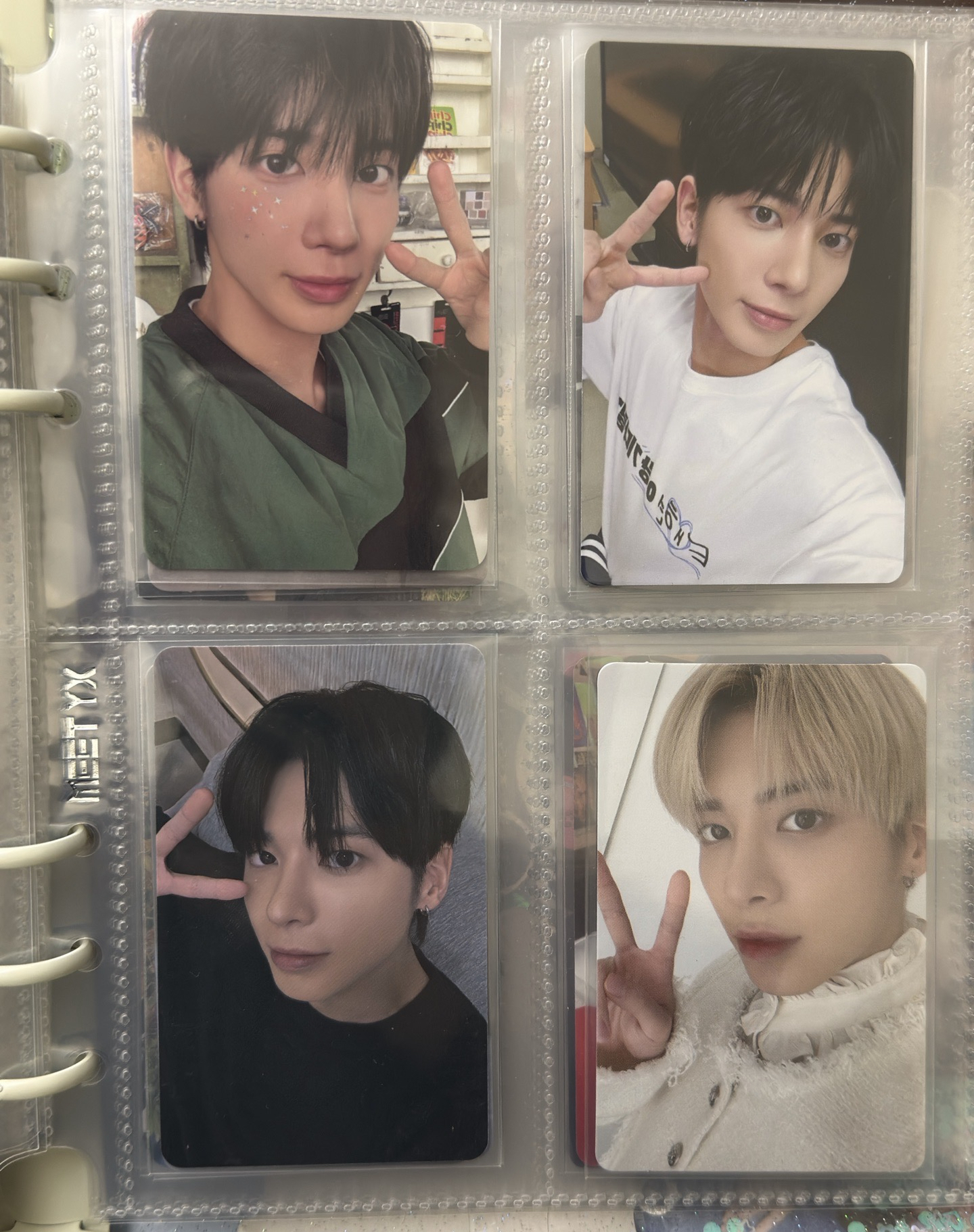 TXT 姜太顯 漂亮小卡們