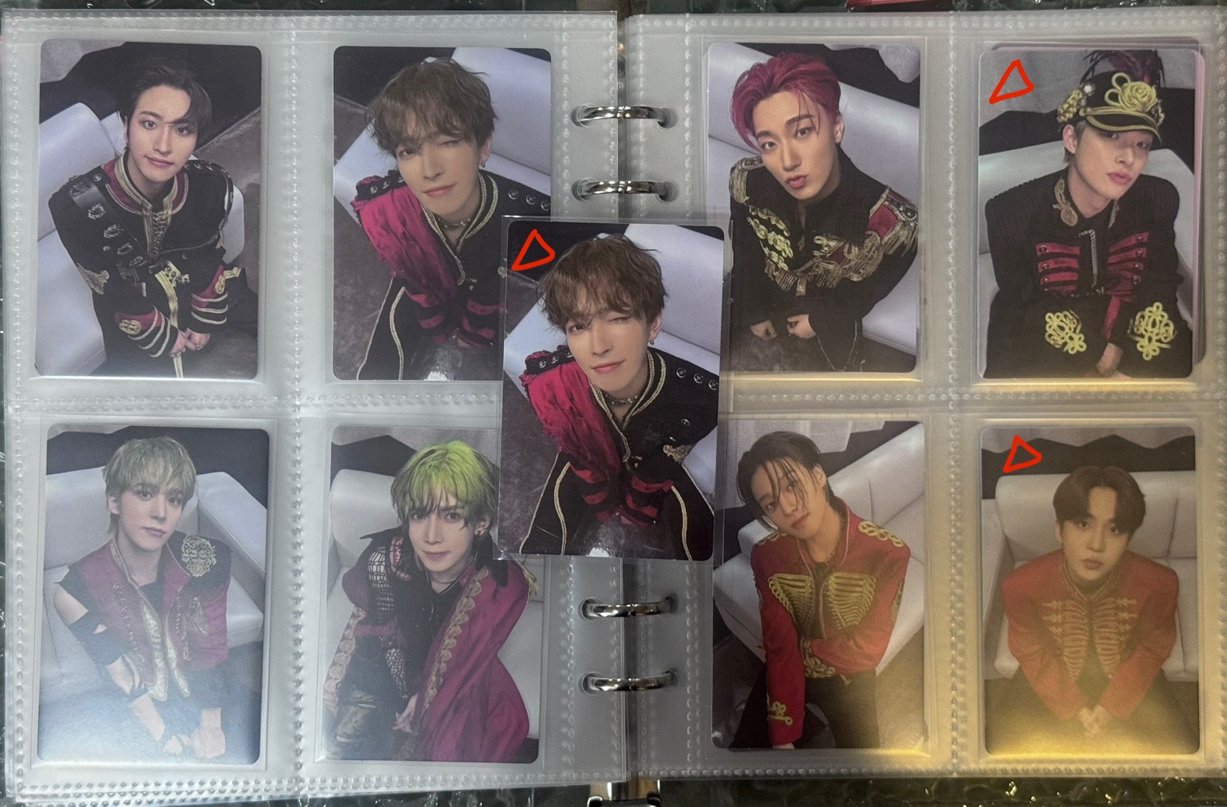 坐坐卡一套含單封+中單卡