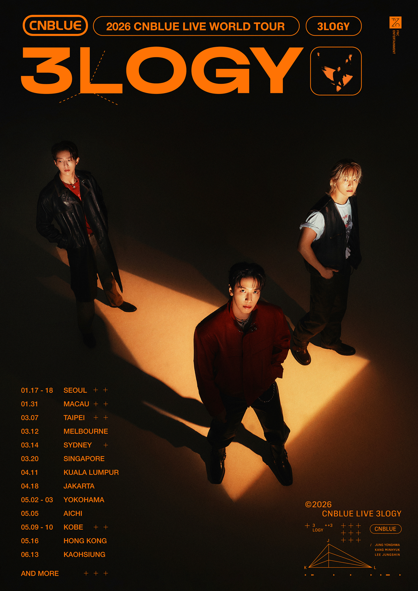 2026 CNBLUE LIVE WORLD TOUR ‘3LOGY’