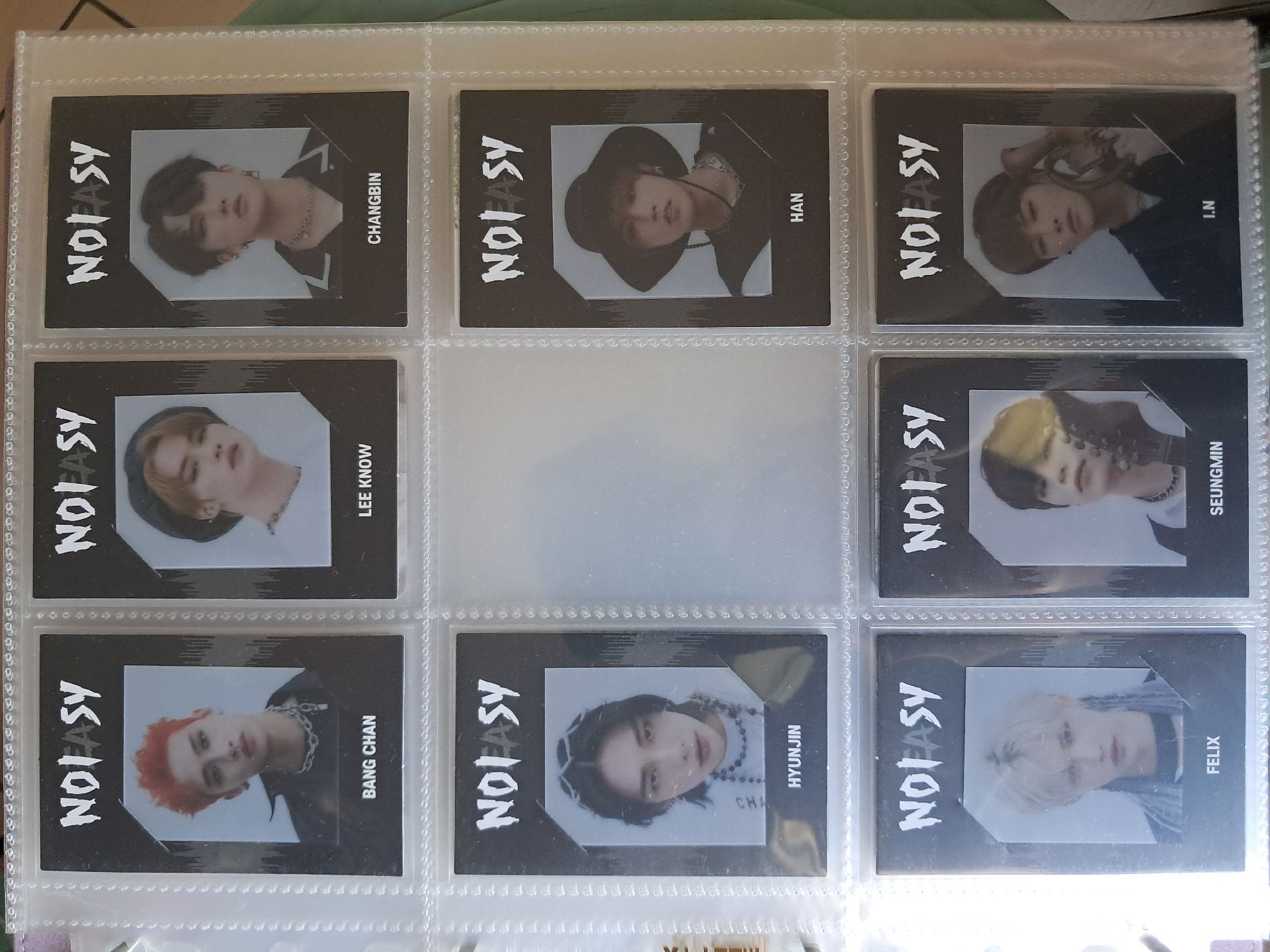 Stray Kids NOEASY 透卡組+花卡組