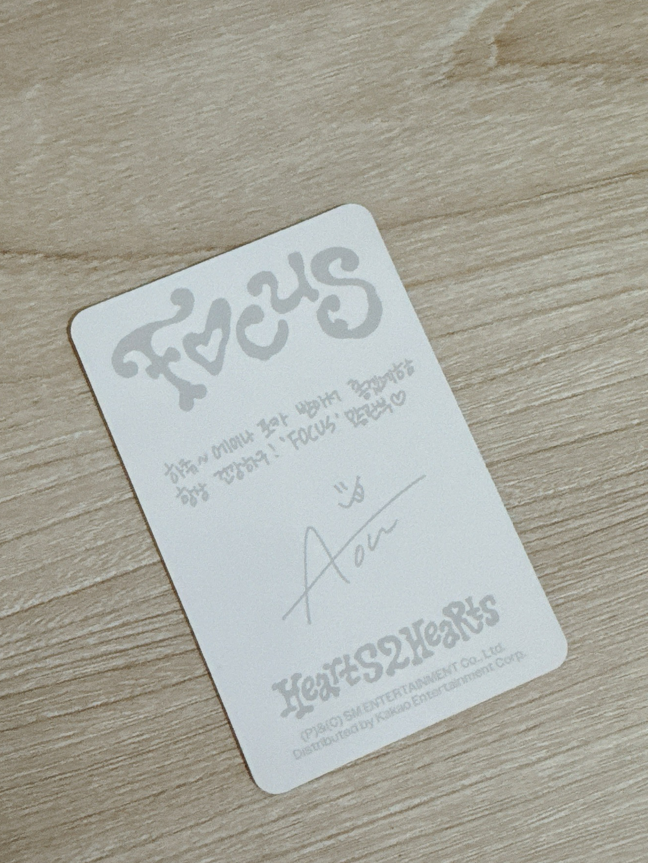 Focus 專輯卡 PB ver. A-na