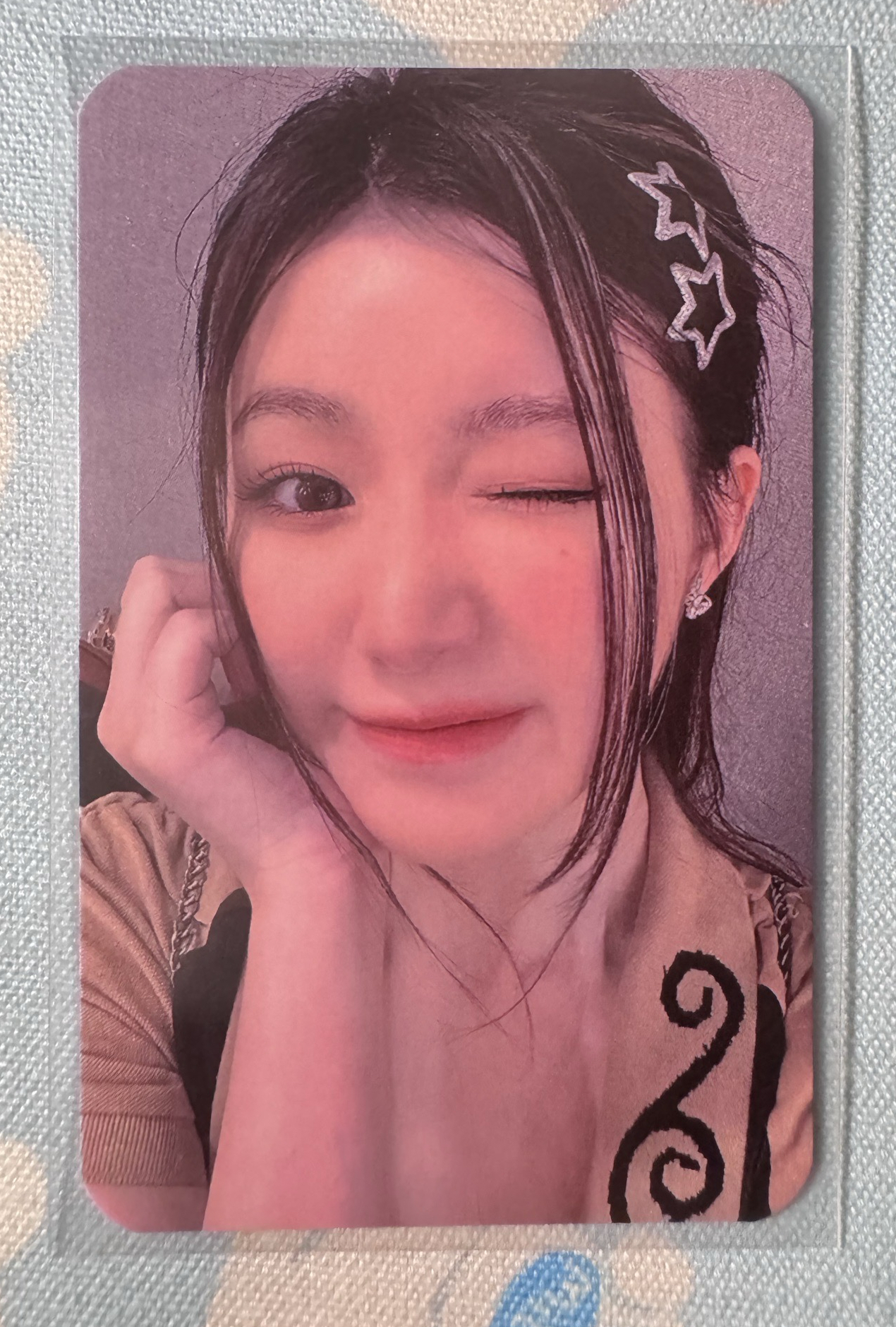 i-dle 舒華 We are fanme 線上1.0 簽售卡 台特