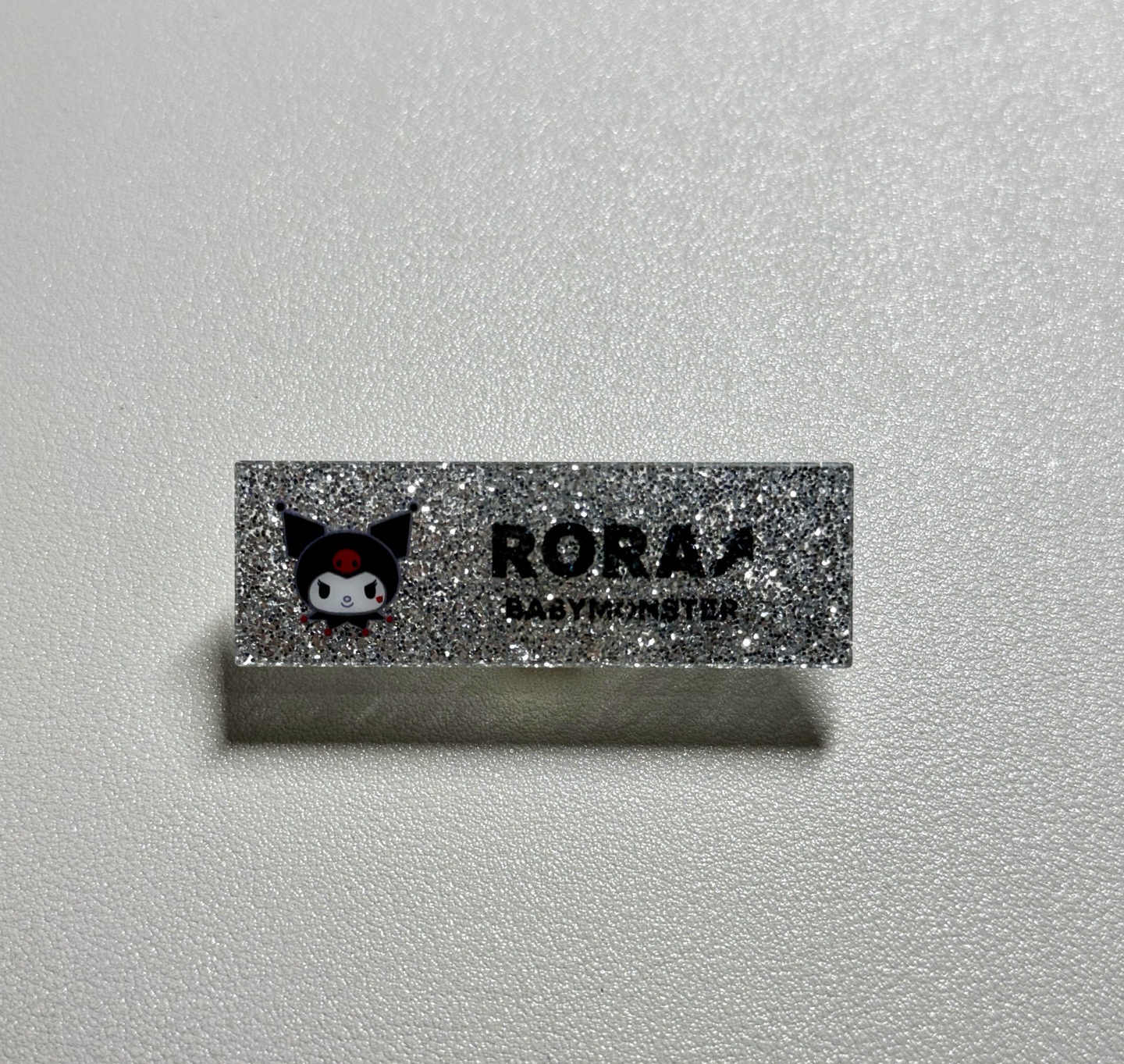 酷洛米 RORA姓名牌(銀)