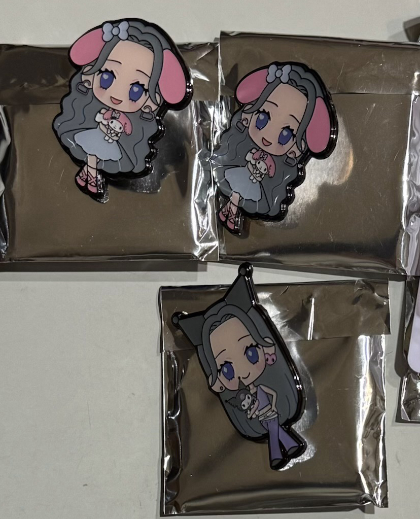 美樂蒂酷洛米徽章 一葉