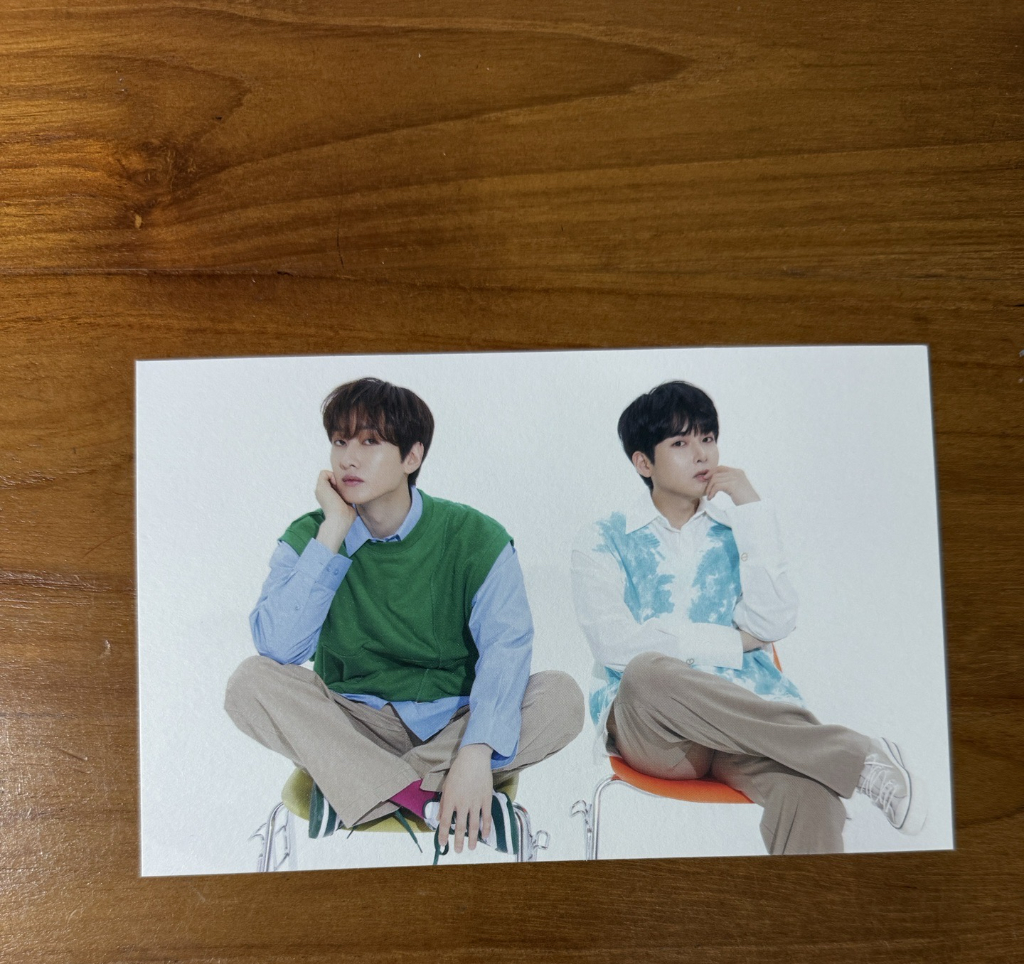 銀赫厲旭明信片