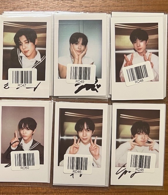 （非現）Nct Wish Steady kms 簽售拍立得 一套