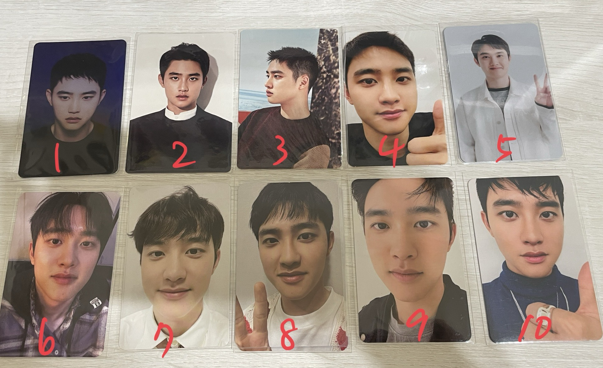 都敬秀專卡/EXO雙人卡/特典卡 現貨