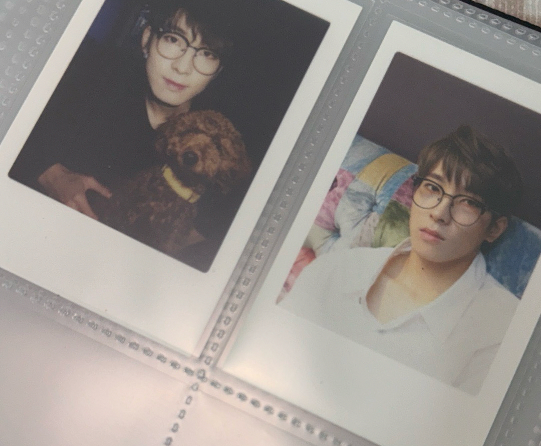 圓佑早期閃鑽拍立得