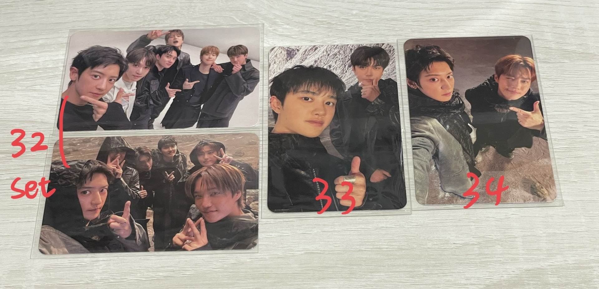 都敬秀專卡/EXO雙人卡/特典卡 現貨