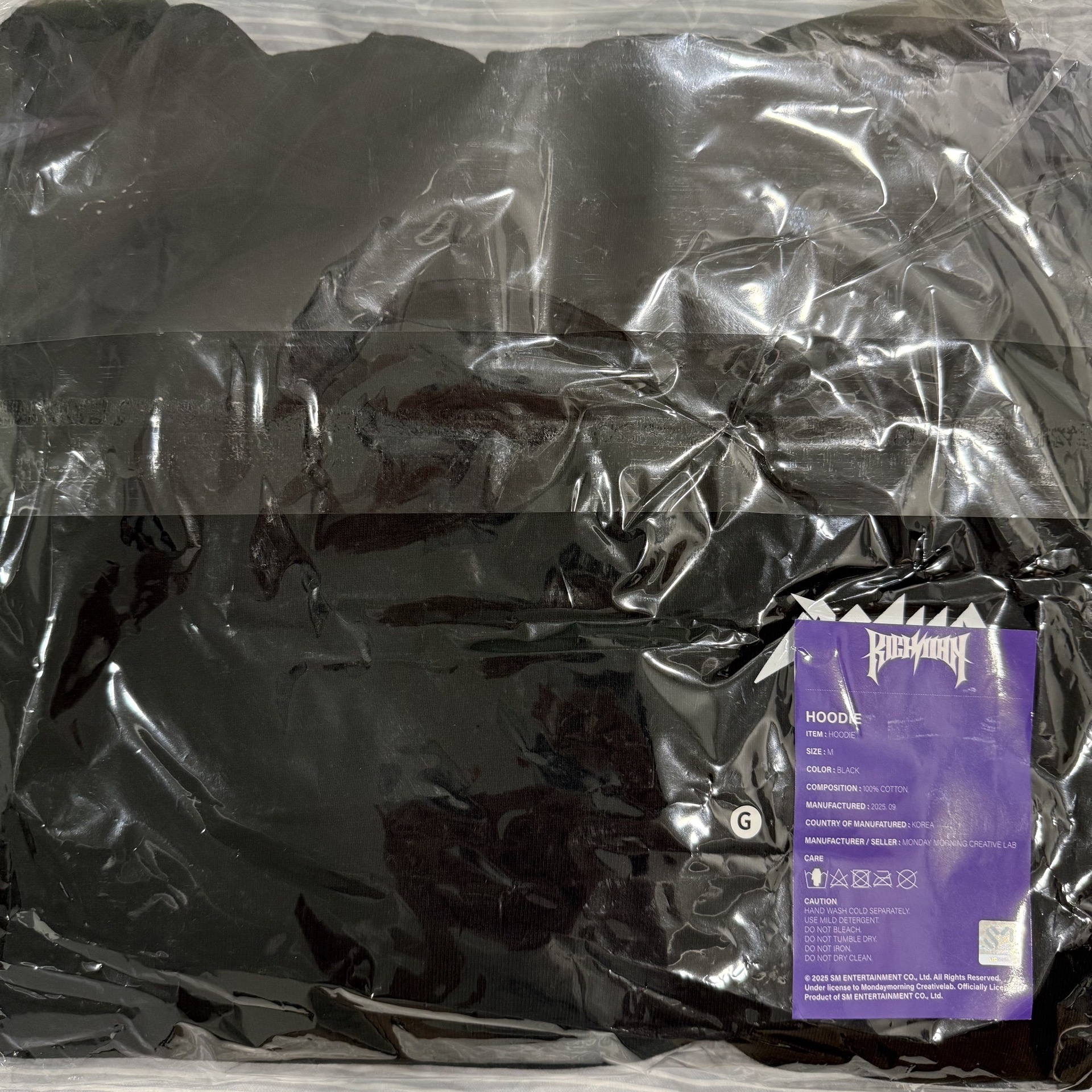 aespa RichMan 紐約快閃衛衣