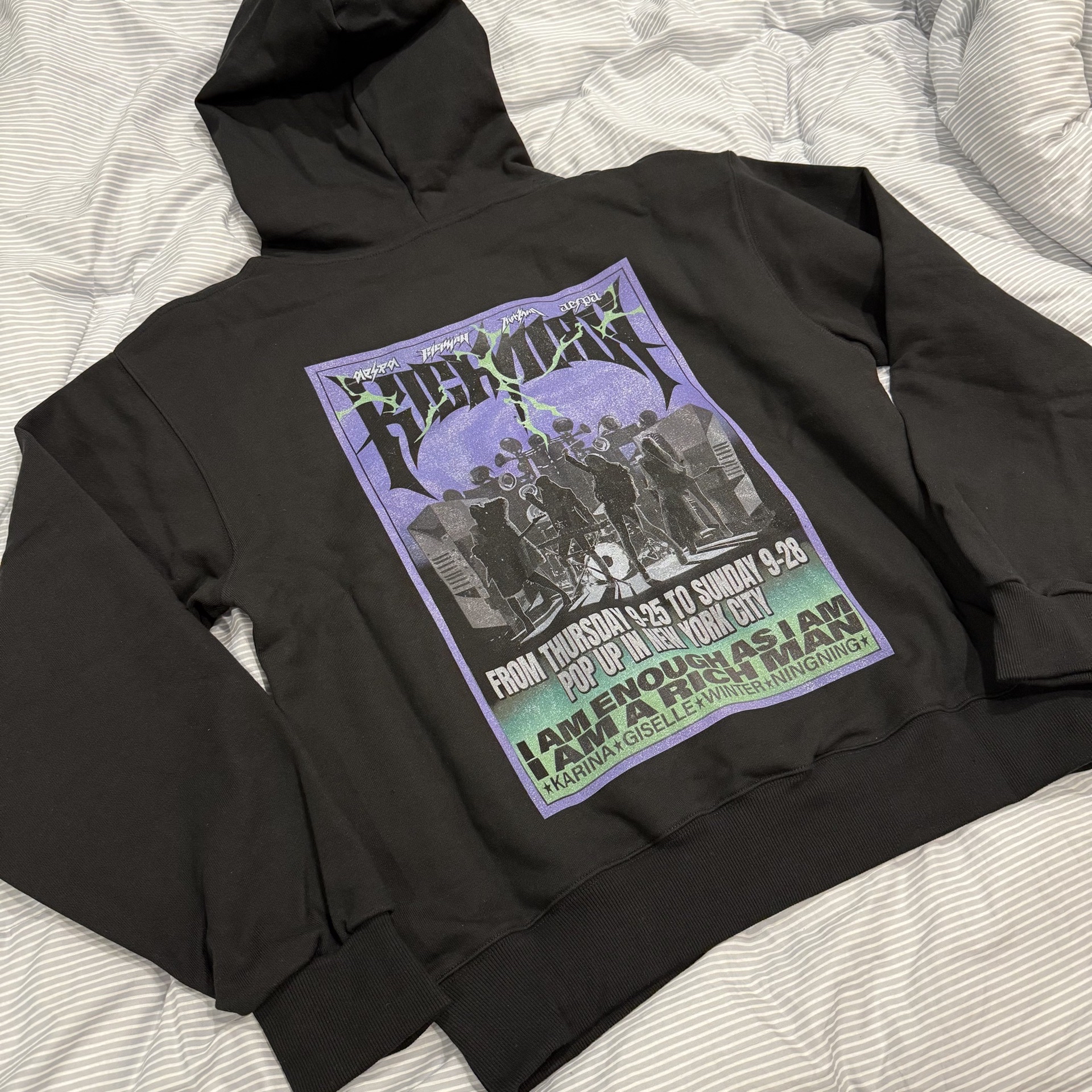 aespa RichMan 紐約快閃衛衣