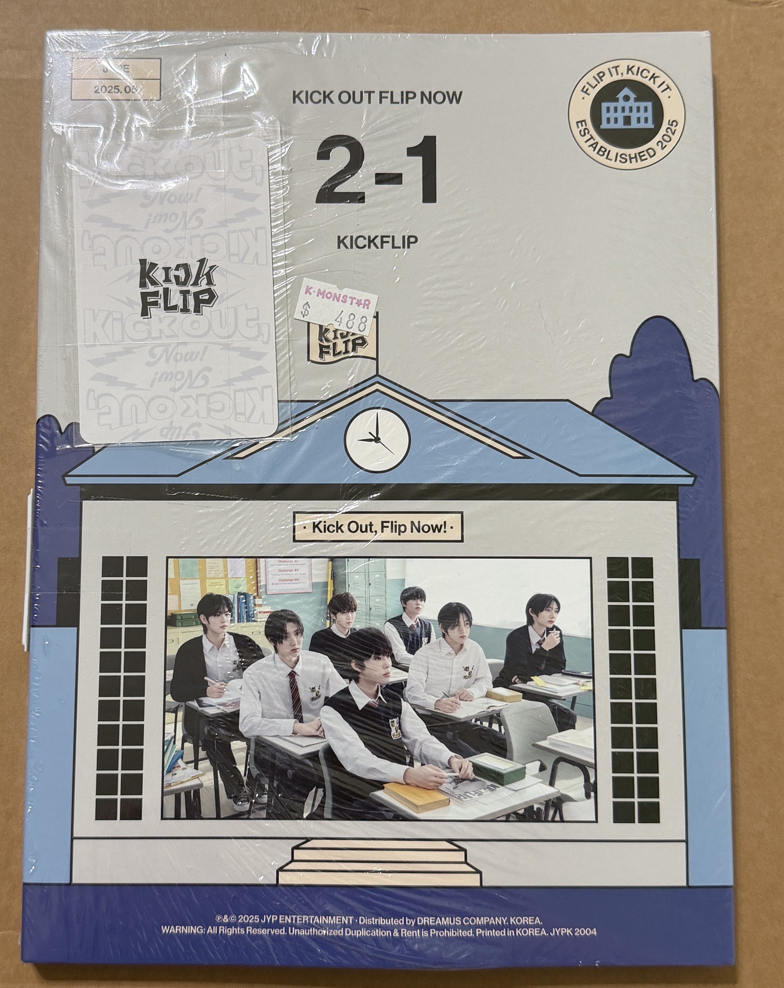 kickflip 迷二 未拆專 Class +預售禮