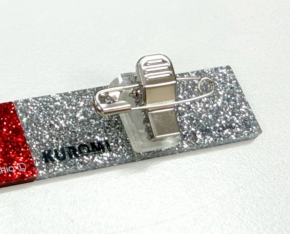 現貨 庫洛米 銀色CHIQUITA姓名牌