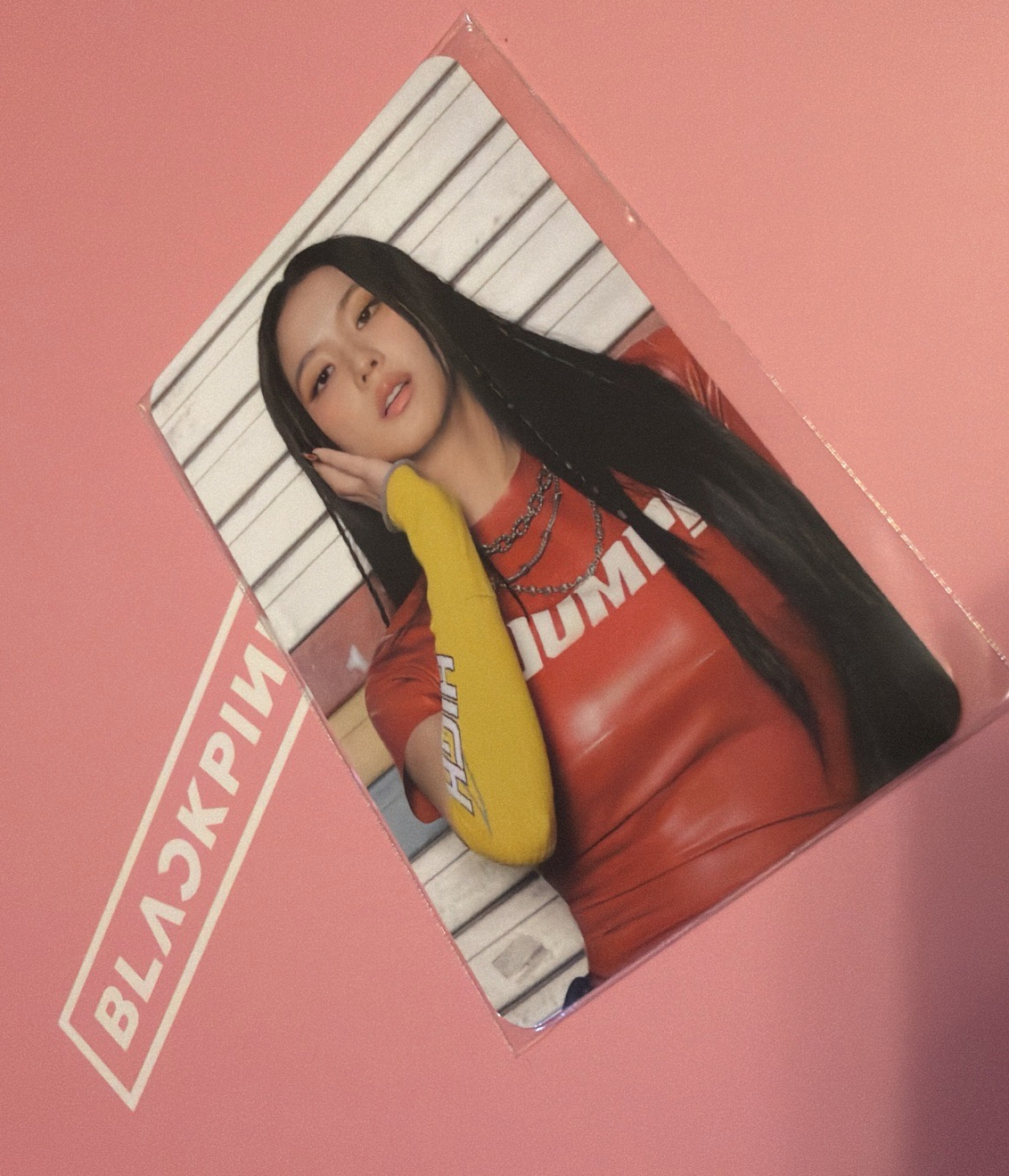 Jisoo DEADLINE MUSINSA 沙漏之旅 特典卡 