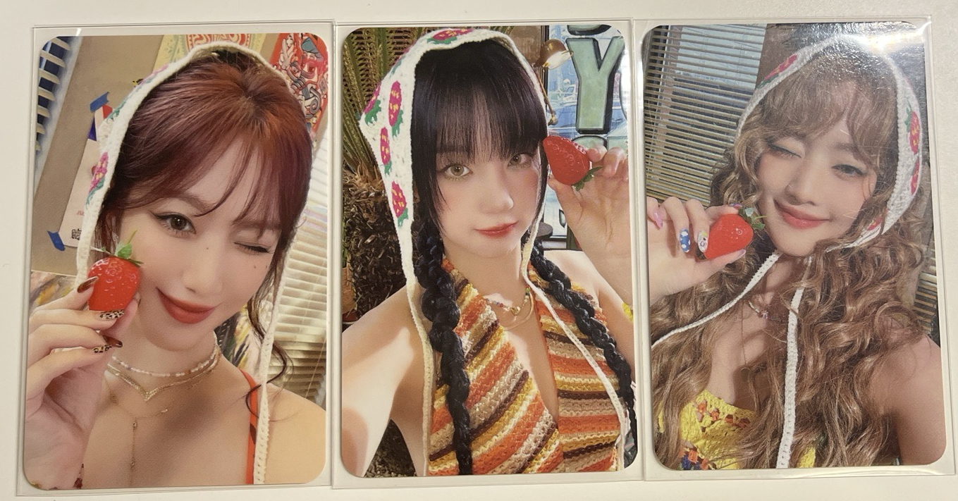 I SWAY ms ms3.0草莓 簽售卡 