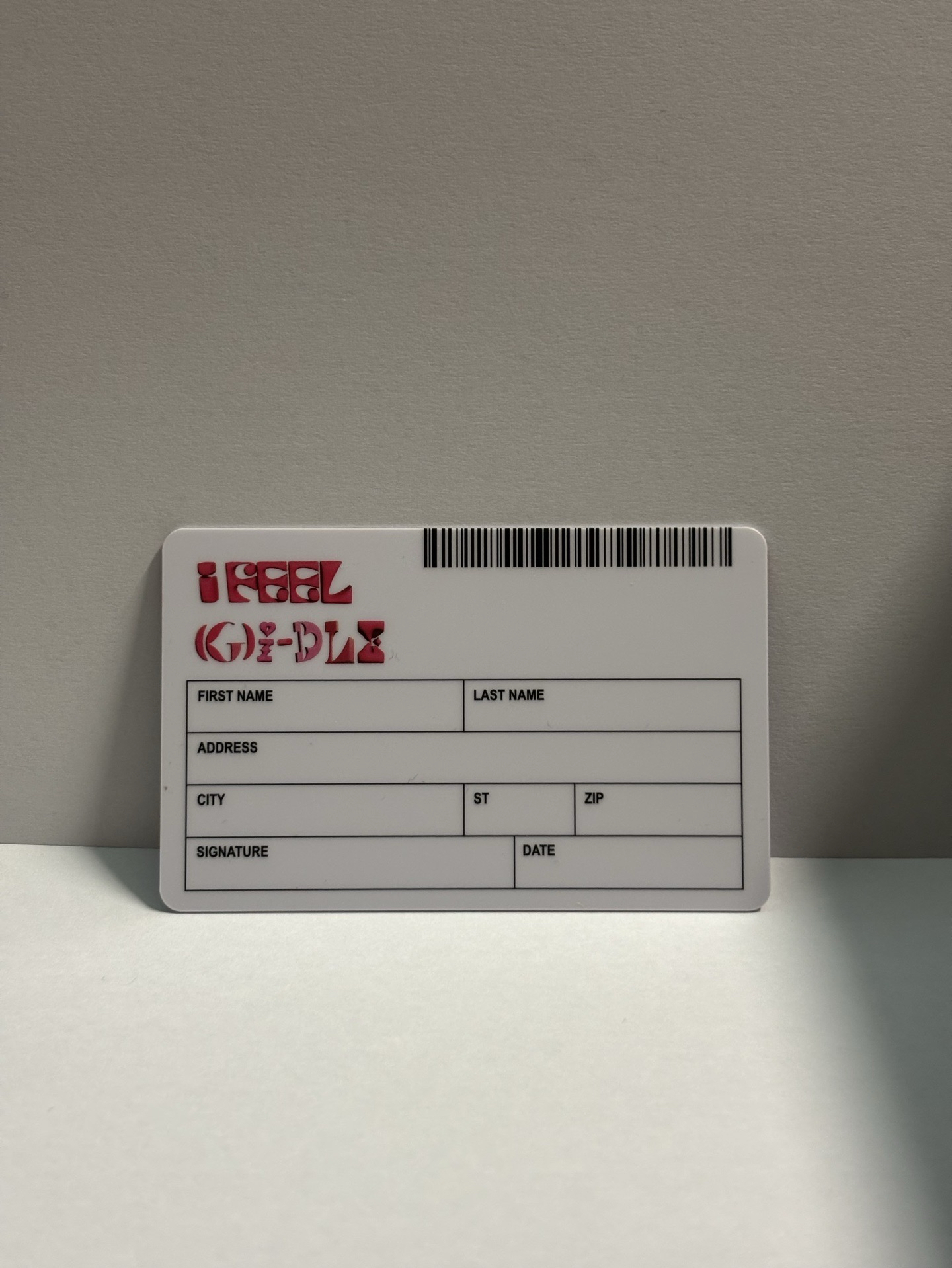 I feeel證件卡（稀有硬卡）