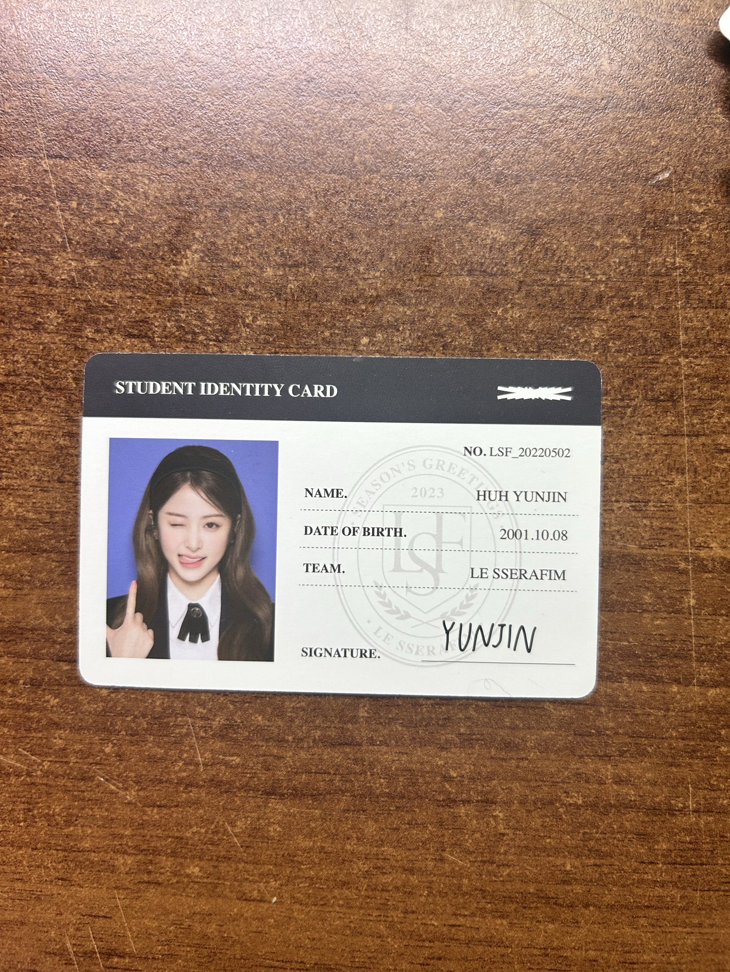 允真 2023年曆小卡