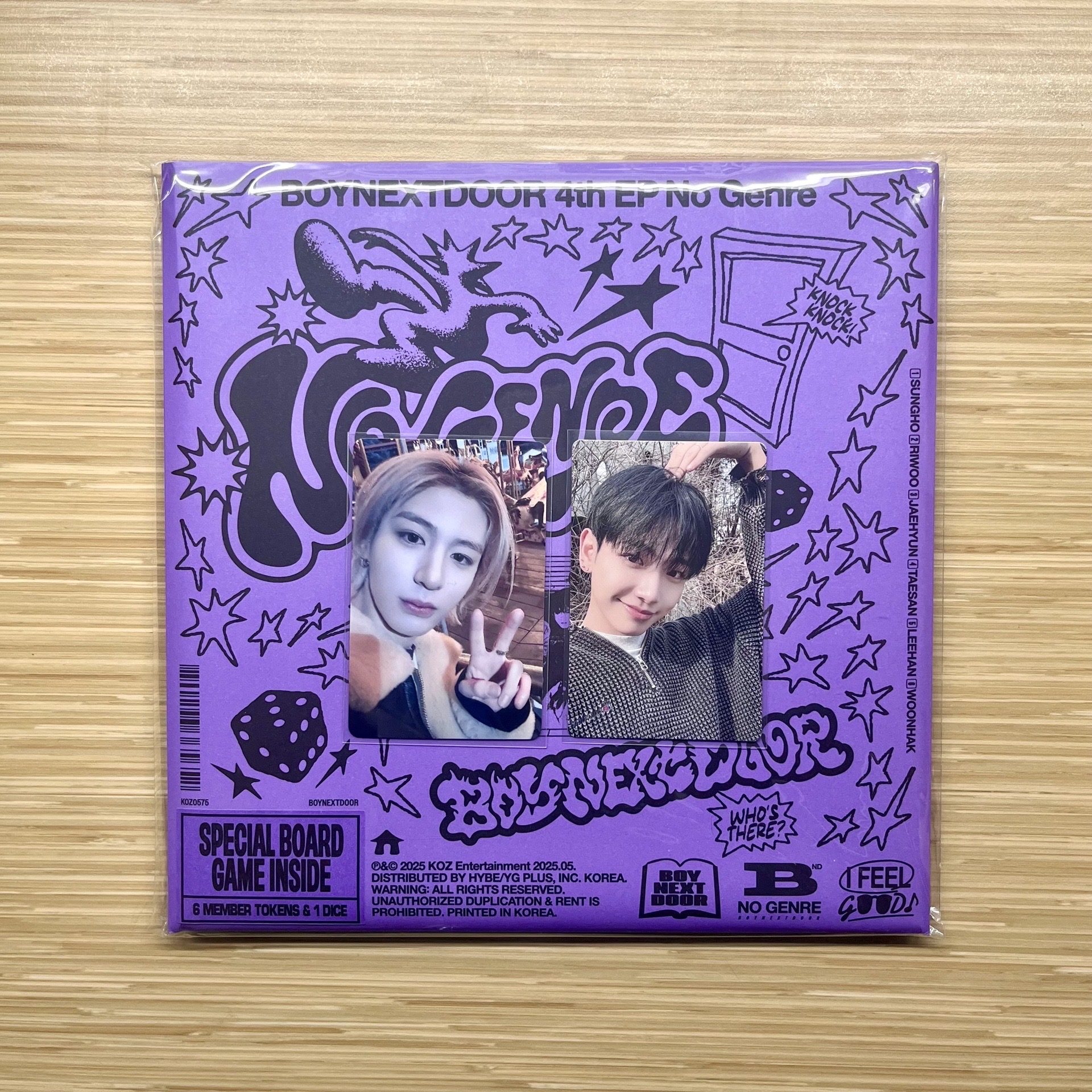 No Genre yzy 2.0 李涵+明宰鉉單封全專