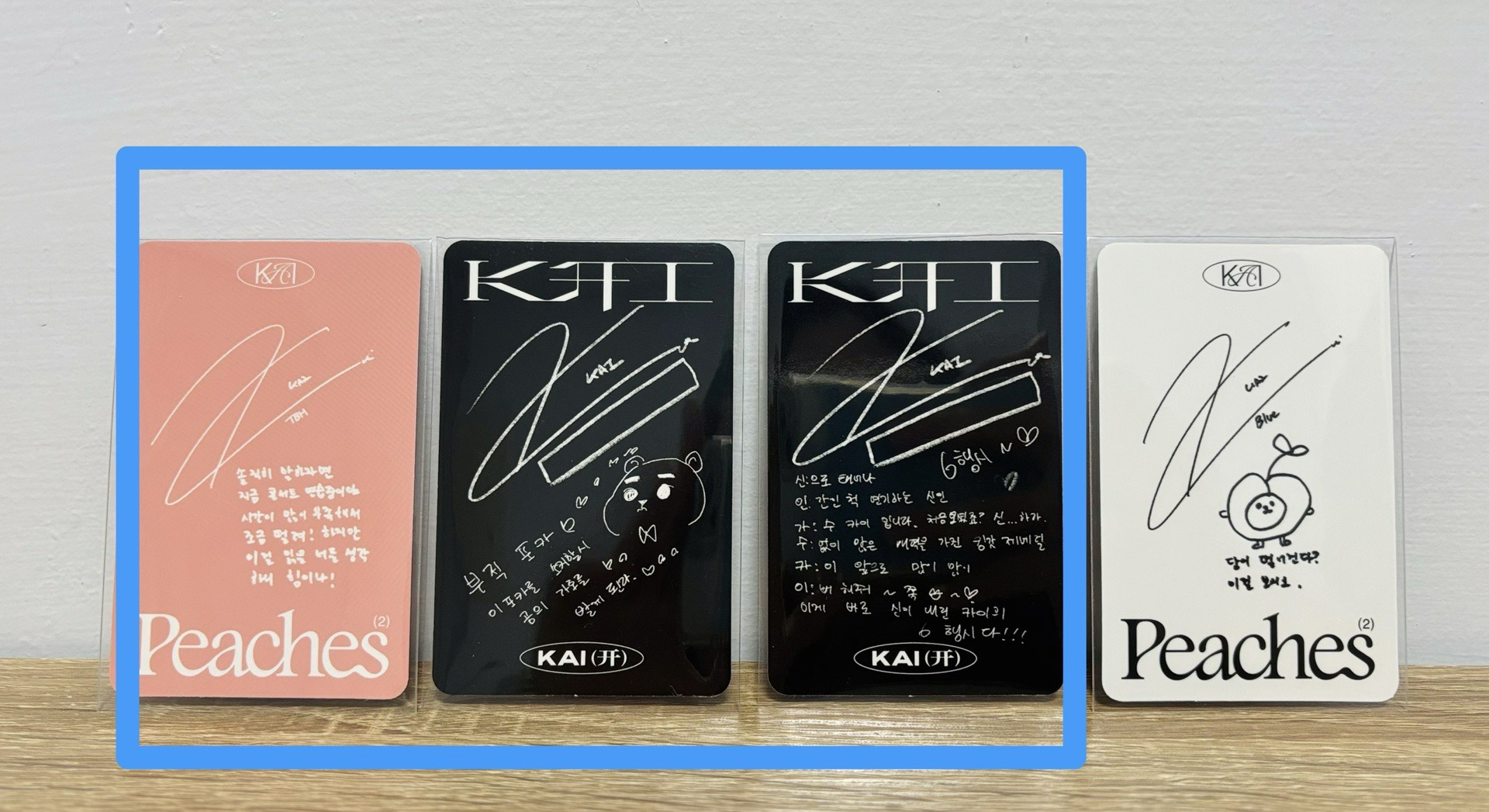 EXO KAI SOLO 專卡 小卡盤🐻