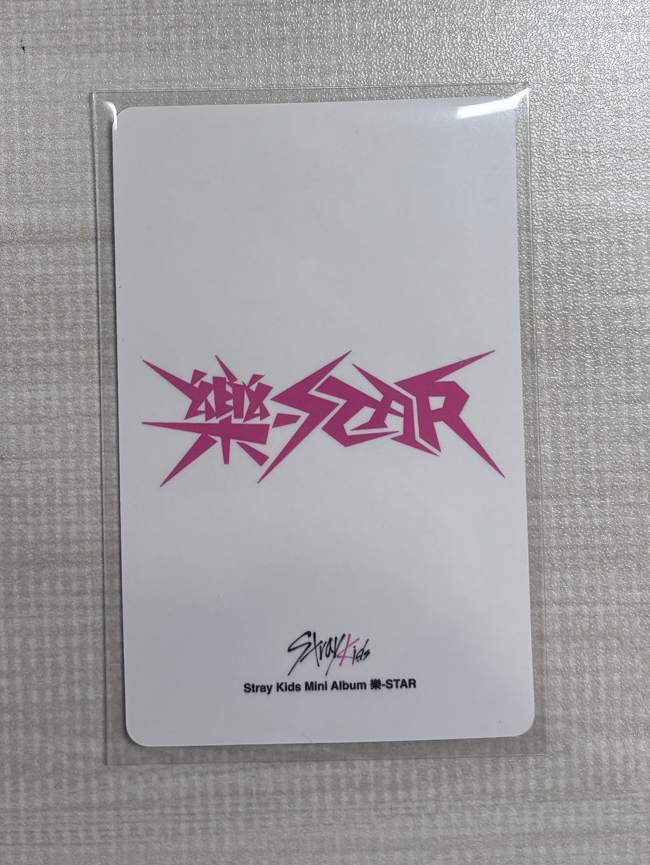 Straykids Leeknow 樂-star kms2.0特典卡