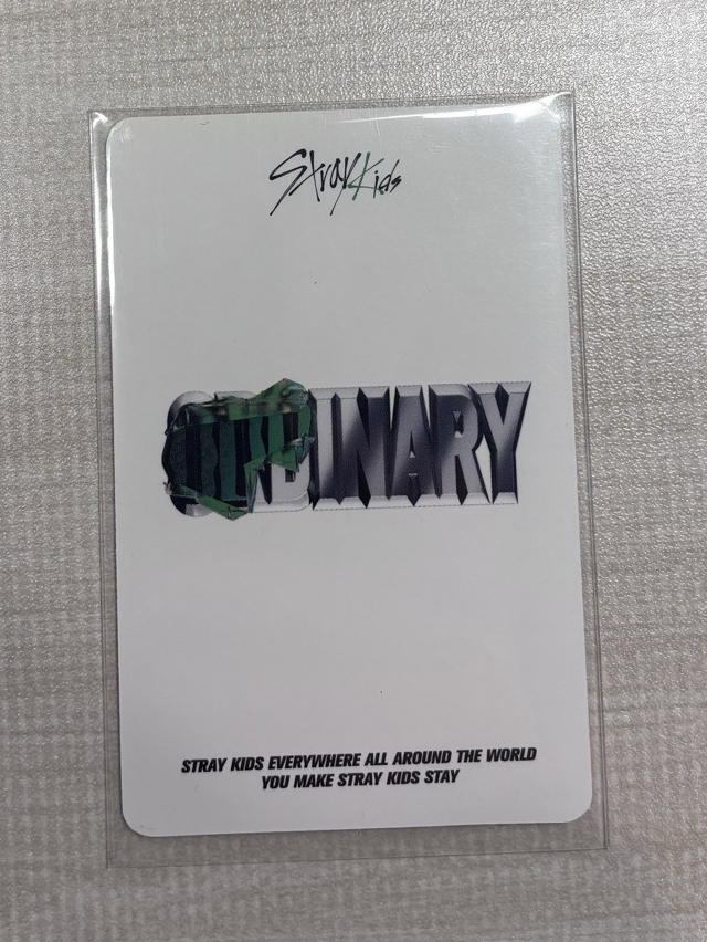 Straykids Felix maniac 阿拉丁特典卡